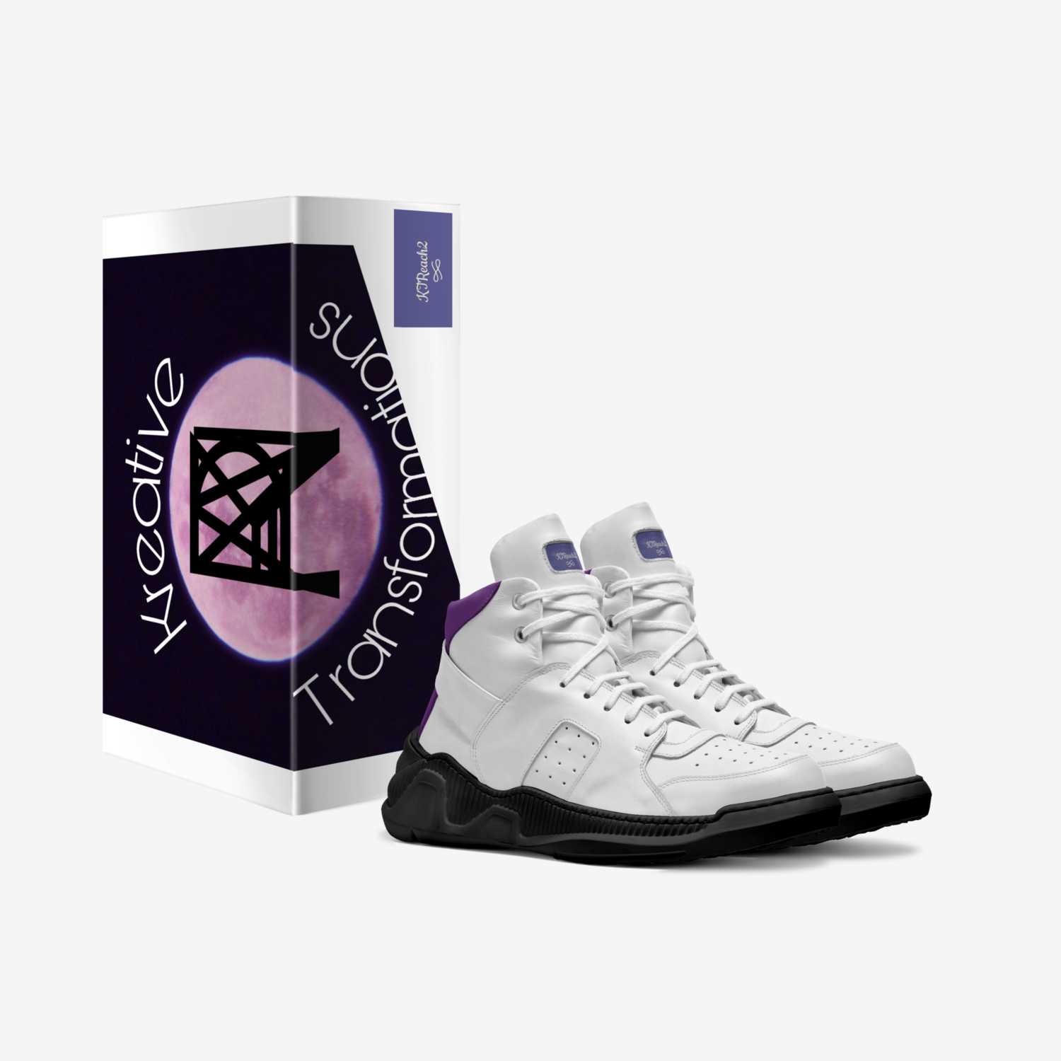Reach2  custom made in Italy shoes by Jamell Smith | Box view