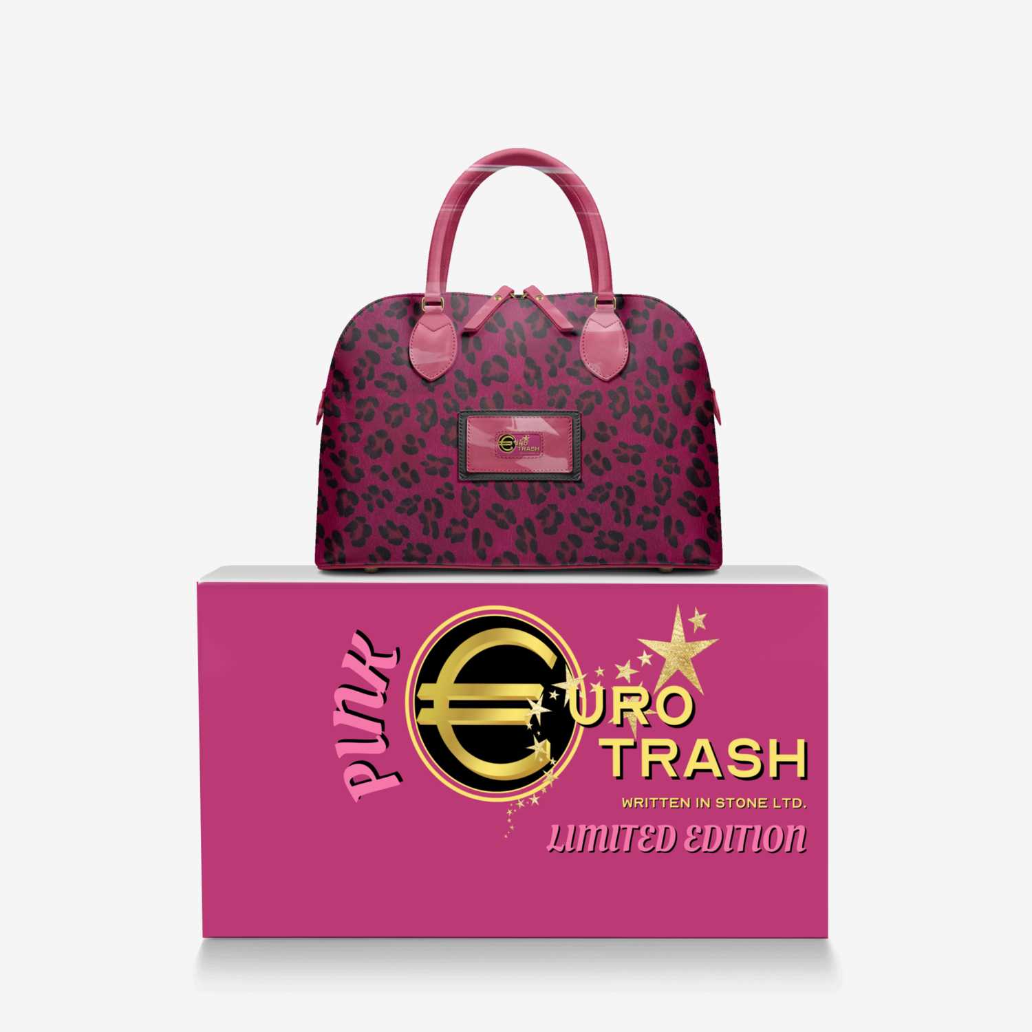 Eurotrash Pink KIT custom made in Italy design by Kevin Marron | Over box view