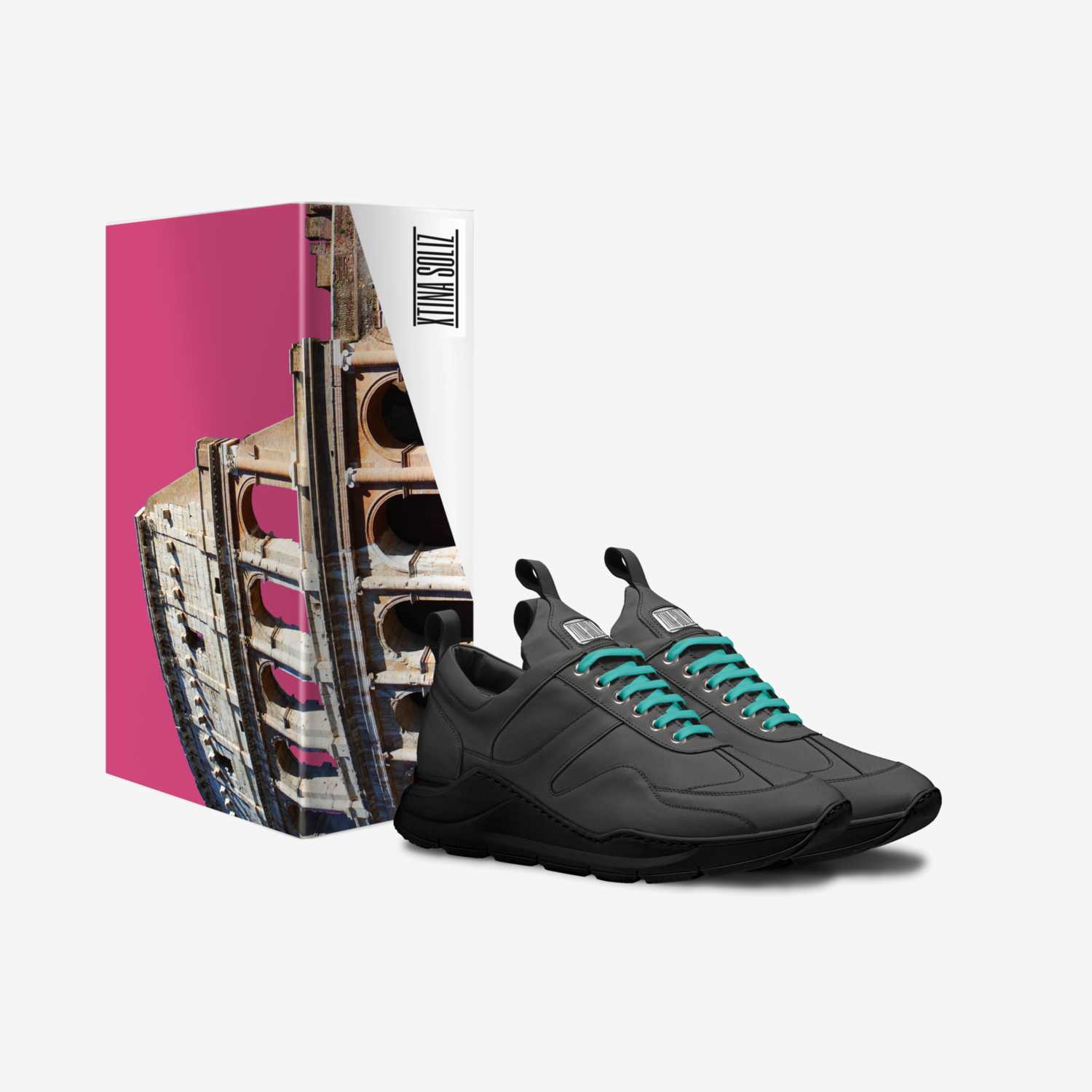 Xtina Soliz  custom made in Italy shoes by Cristina Soliz | Box view