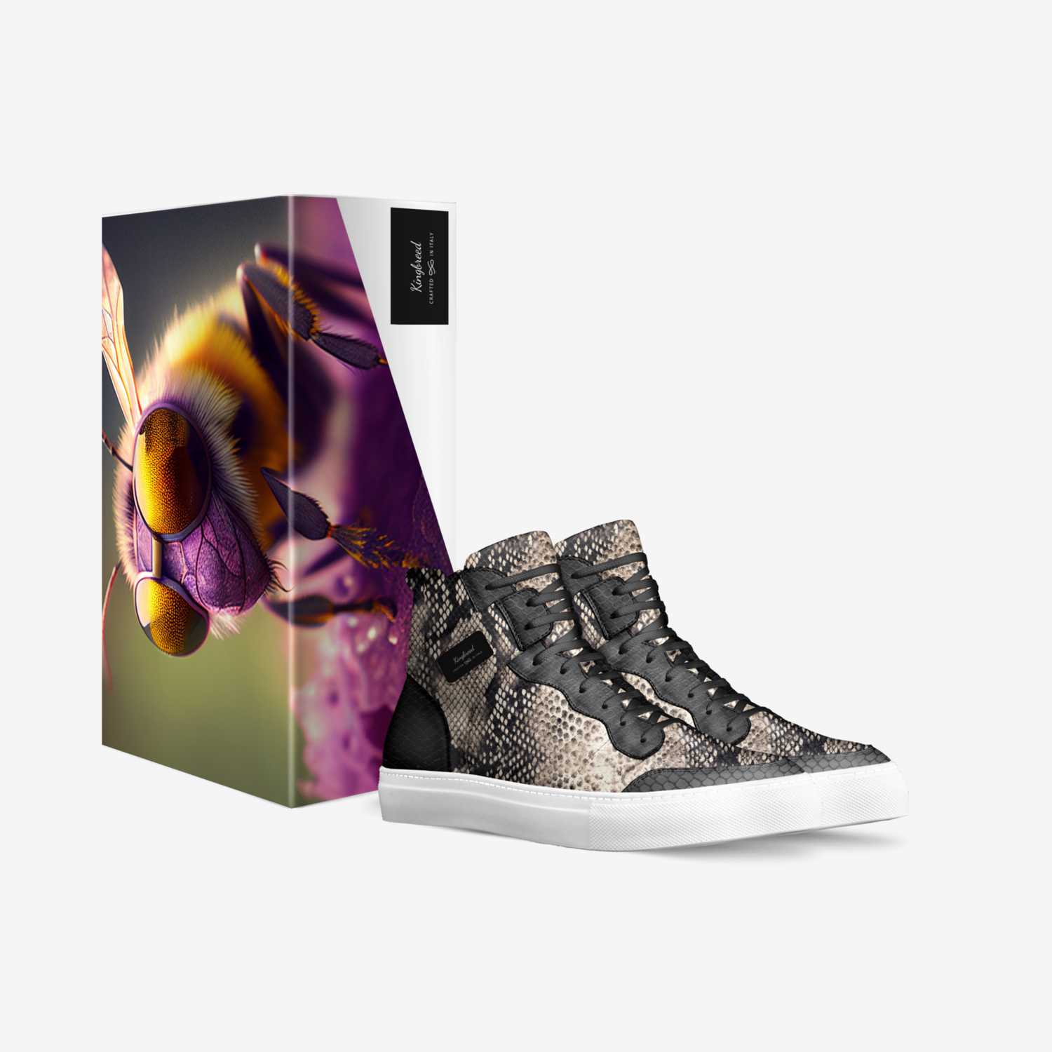 Kingbreed custom made in Italy shoes by Rich King | Box view