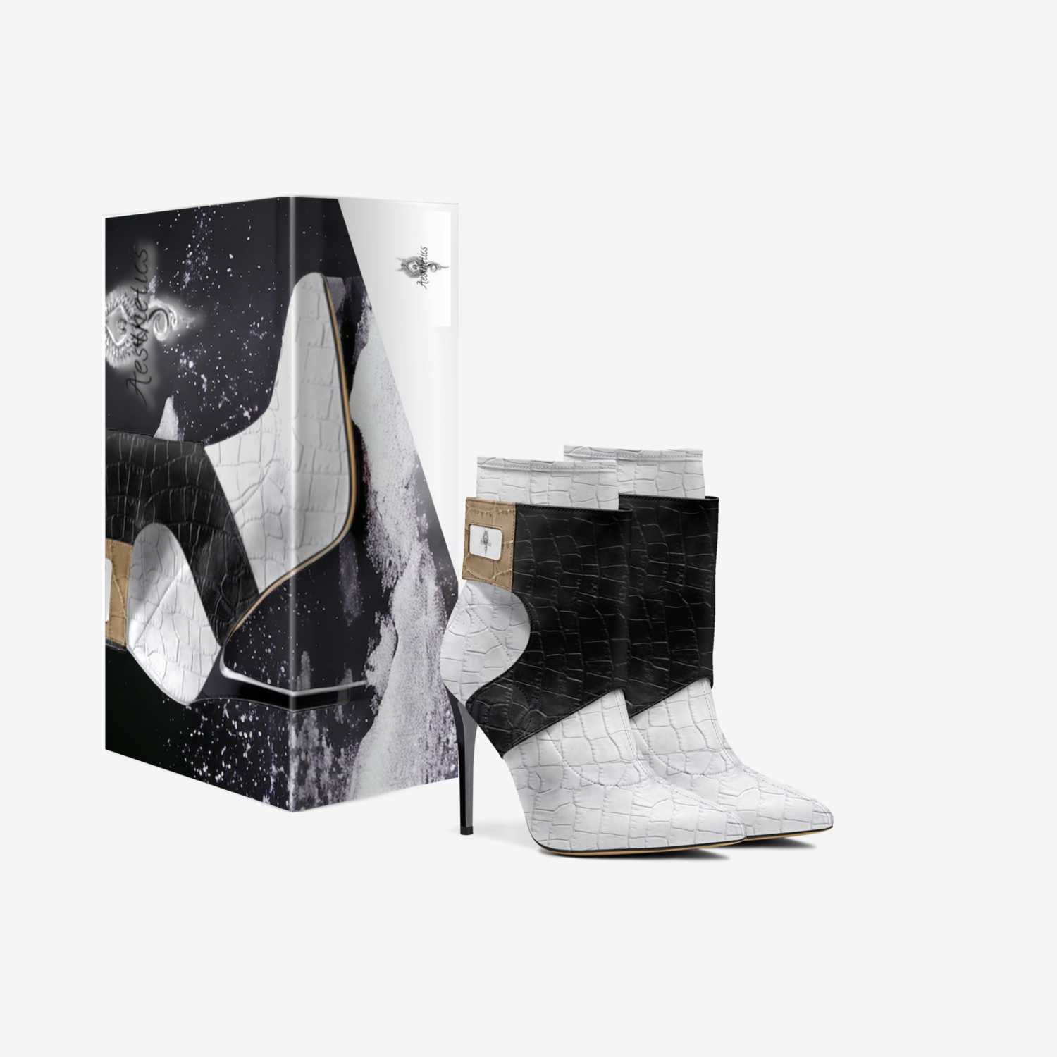 Aesthetics  levels custom made in Italy shoes by Cj Palmer | Box view