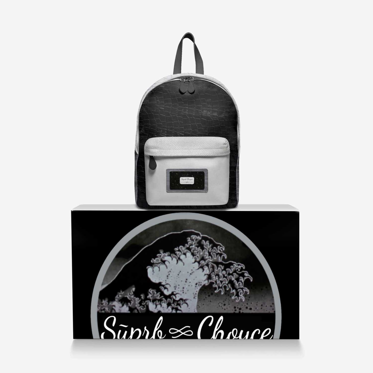 Sūprb Choyce custom made in Italy design by Omari Choyce | Over box view