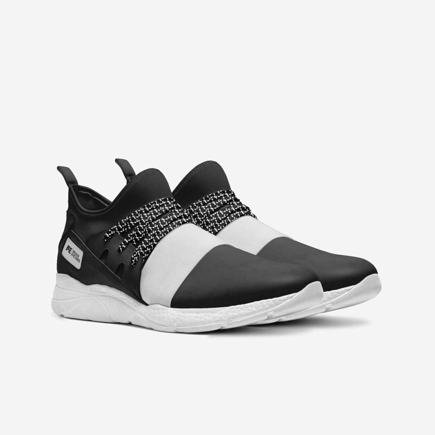 NE Trainer 1's custom made in Italy shoes by Coty Rizan | Double view