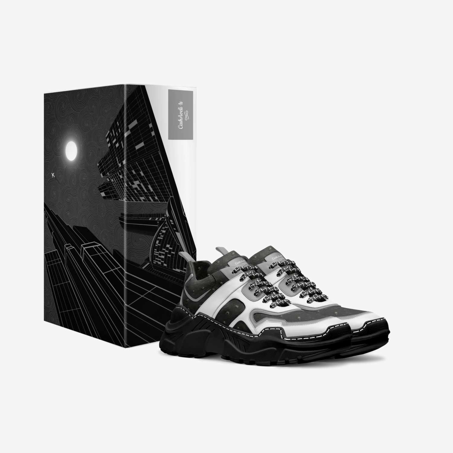 CashAveli  custom made in Italy shoes by Cordarius Gatlin | Box view