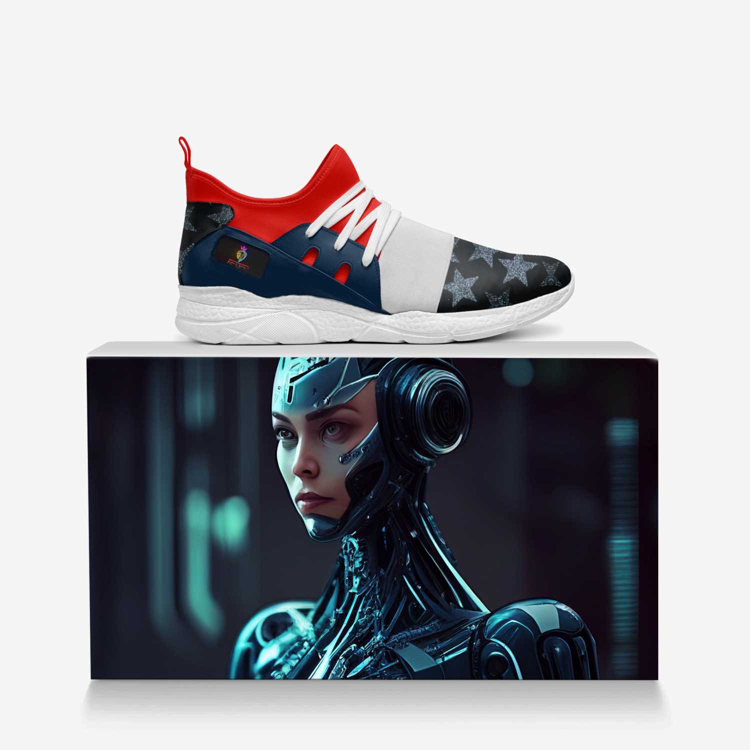 Razza custom made in Italy shoes by Rich King | Over box view