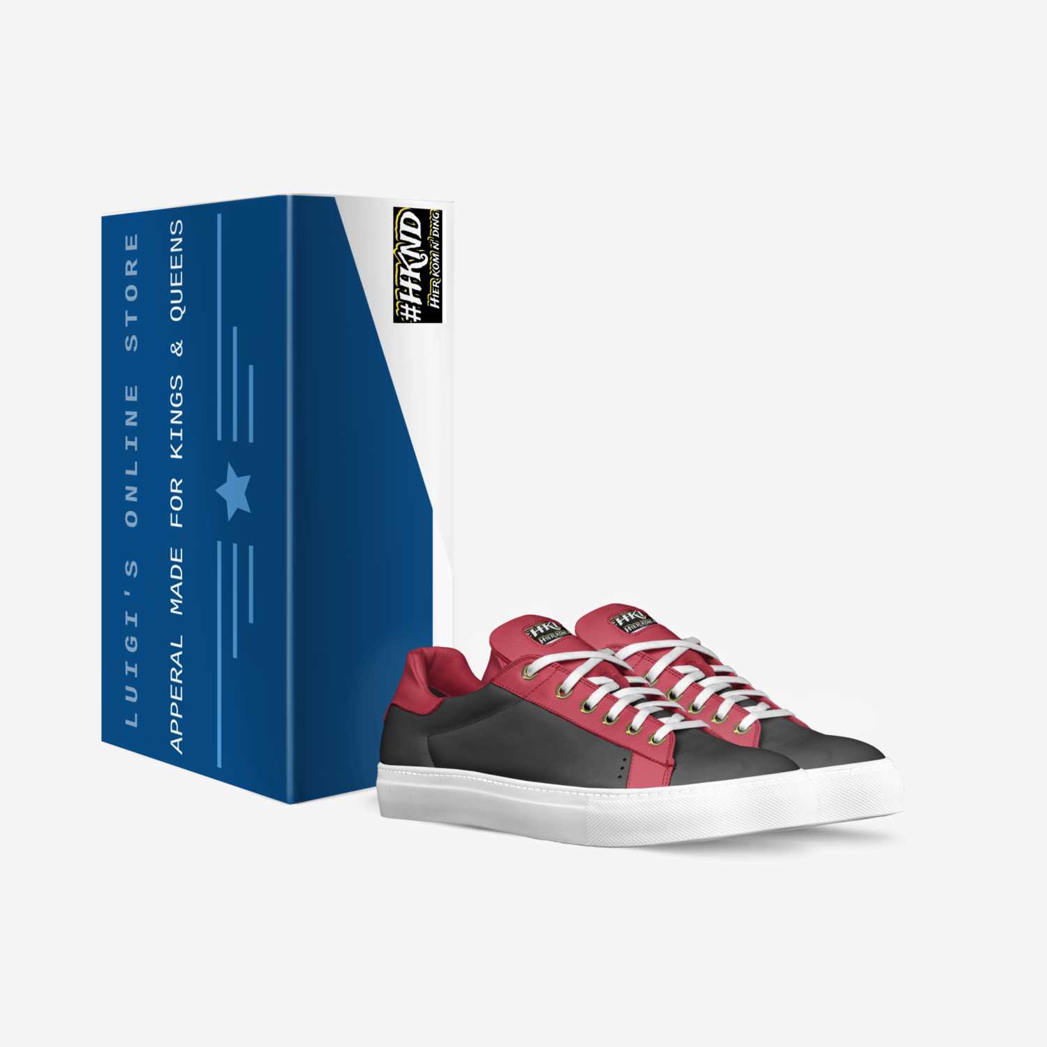 #HKND ART custom made in Italy shoes by Luigi April | Box view