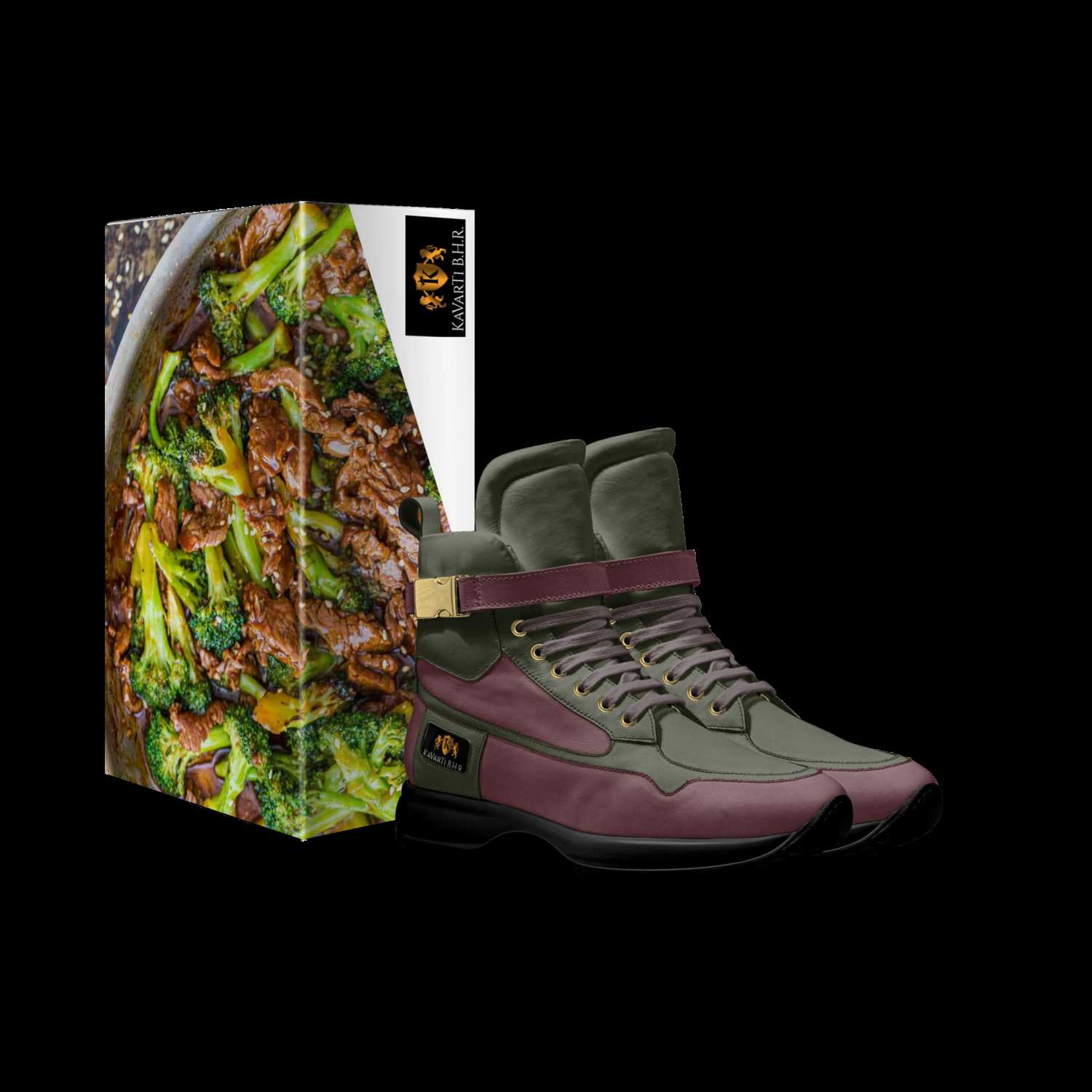 Beef and broccoli shoes shop