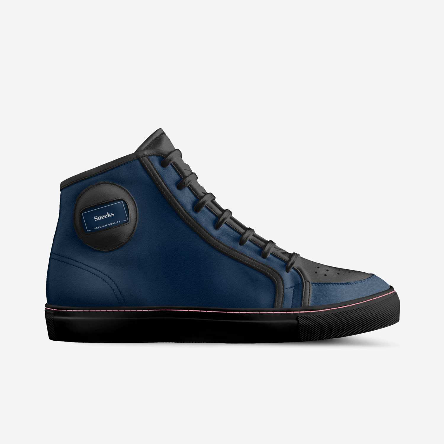 Sneeks  custom made in Italy shoes by Joseph Lane | Side view