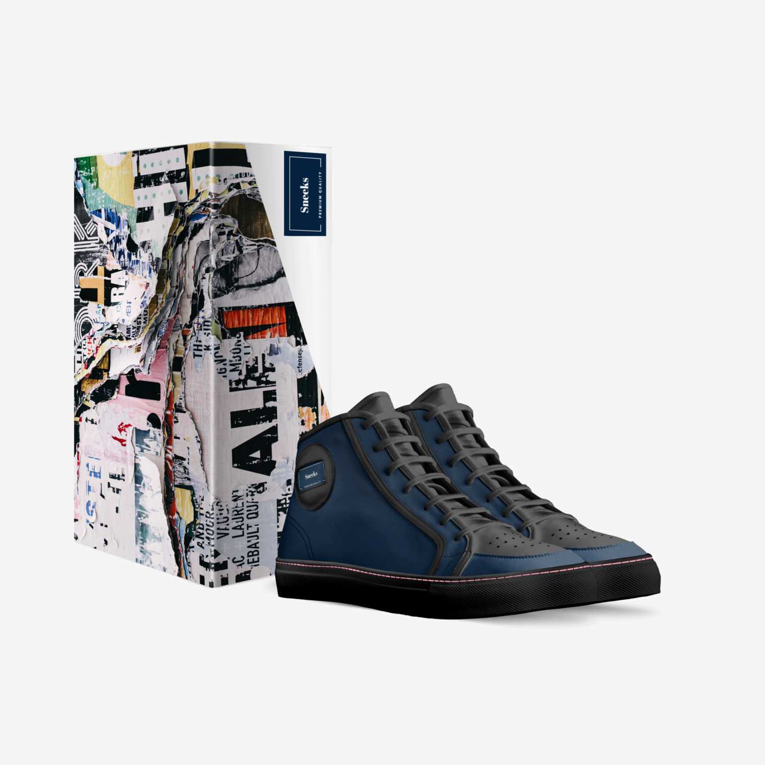 Sneeks  custom made in Italy shoes by Joseph Lane | Box view