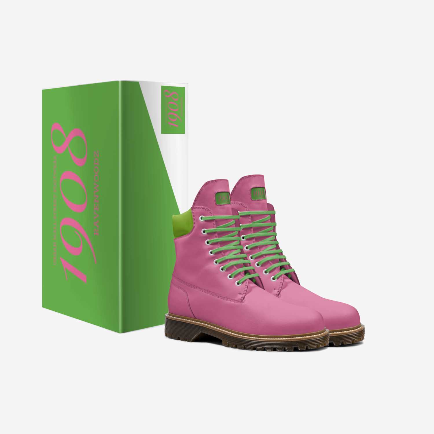 1908 Ravenwoodz custom made in Italy shoes by Urbanwallstreet Earl | Box view