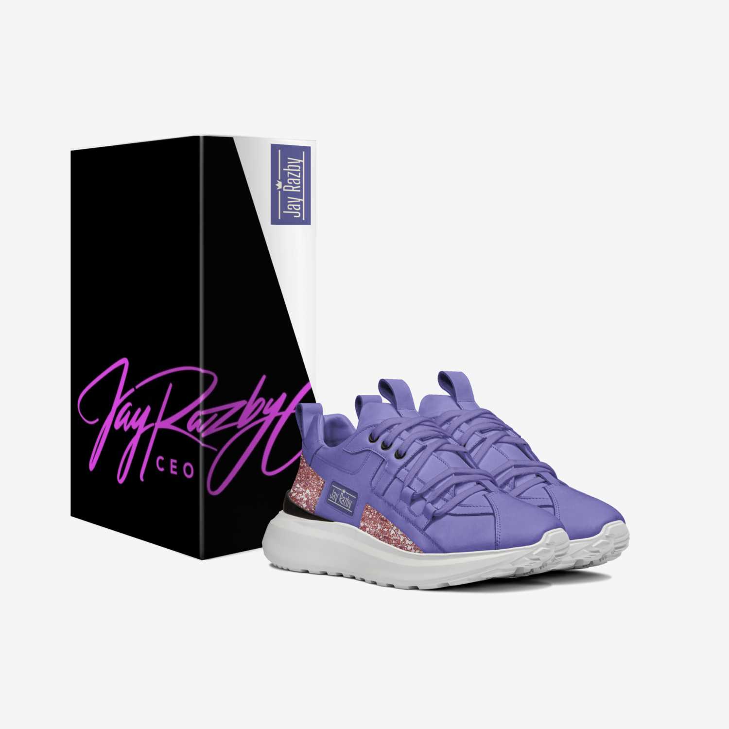 Jay Razby  custom made in Italy shoes by Jay Rock | Box view