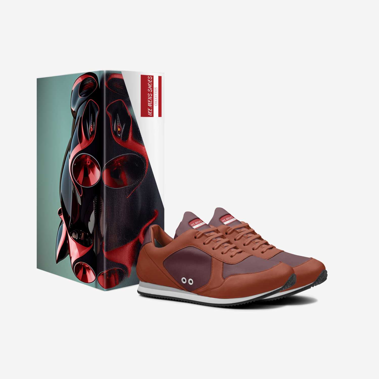 IKE MENS SHOES custom made in Italy shoes by Isaac A Mensah | Box view