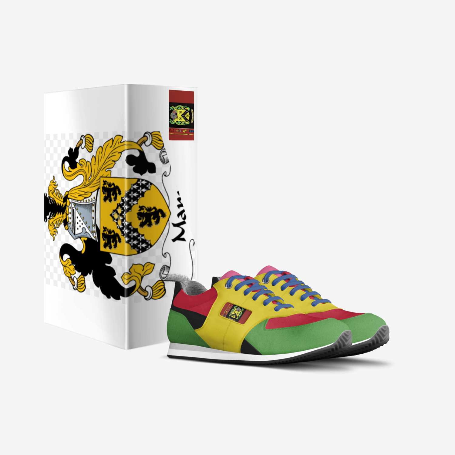 MW custom made in Italy shoes by Rayshiaun Mann | Box view