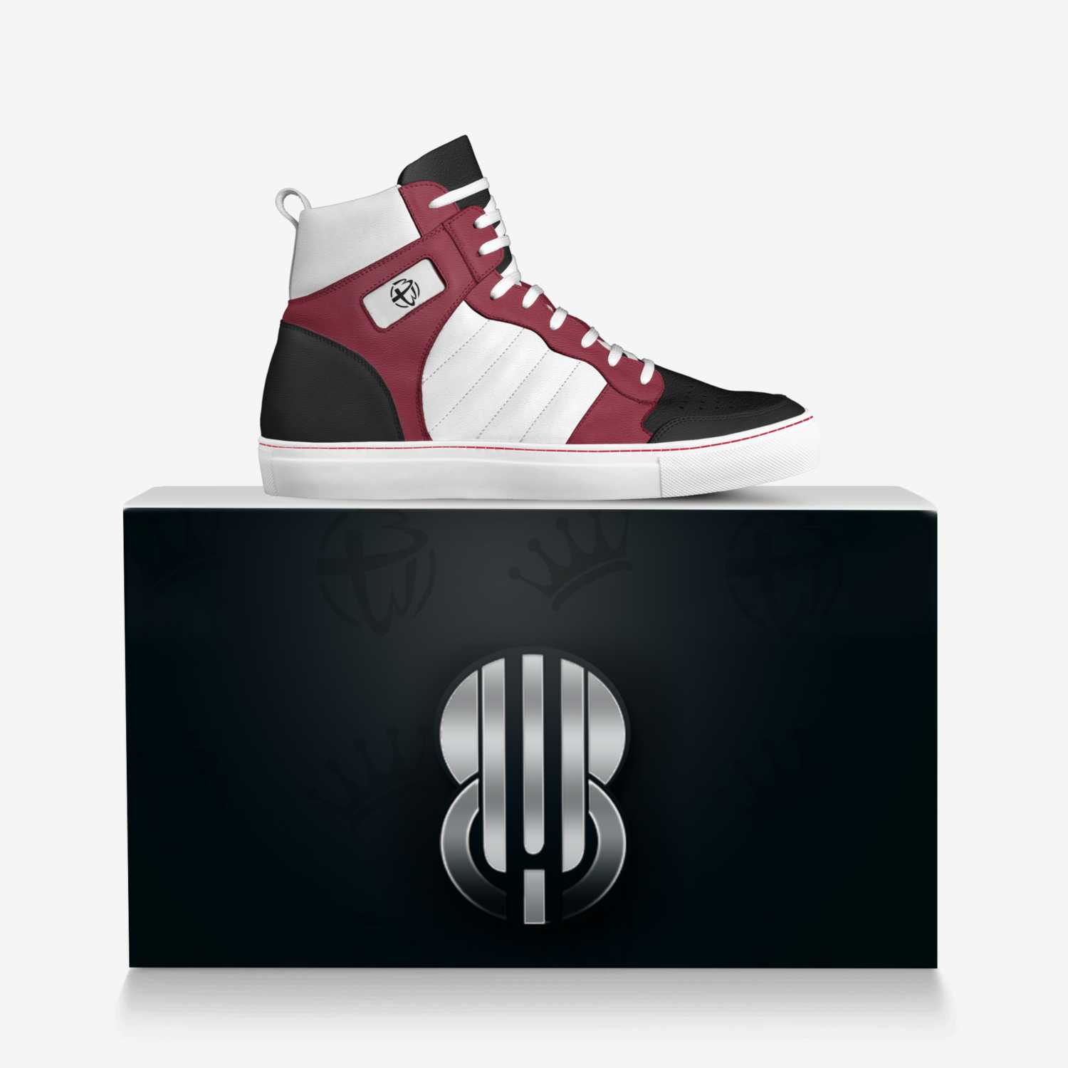 BW custom made in Italy shoes by Bryan Walther | Over box view