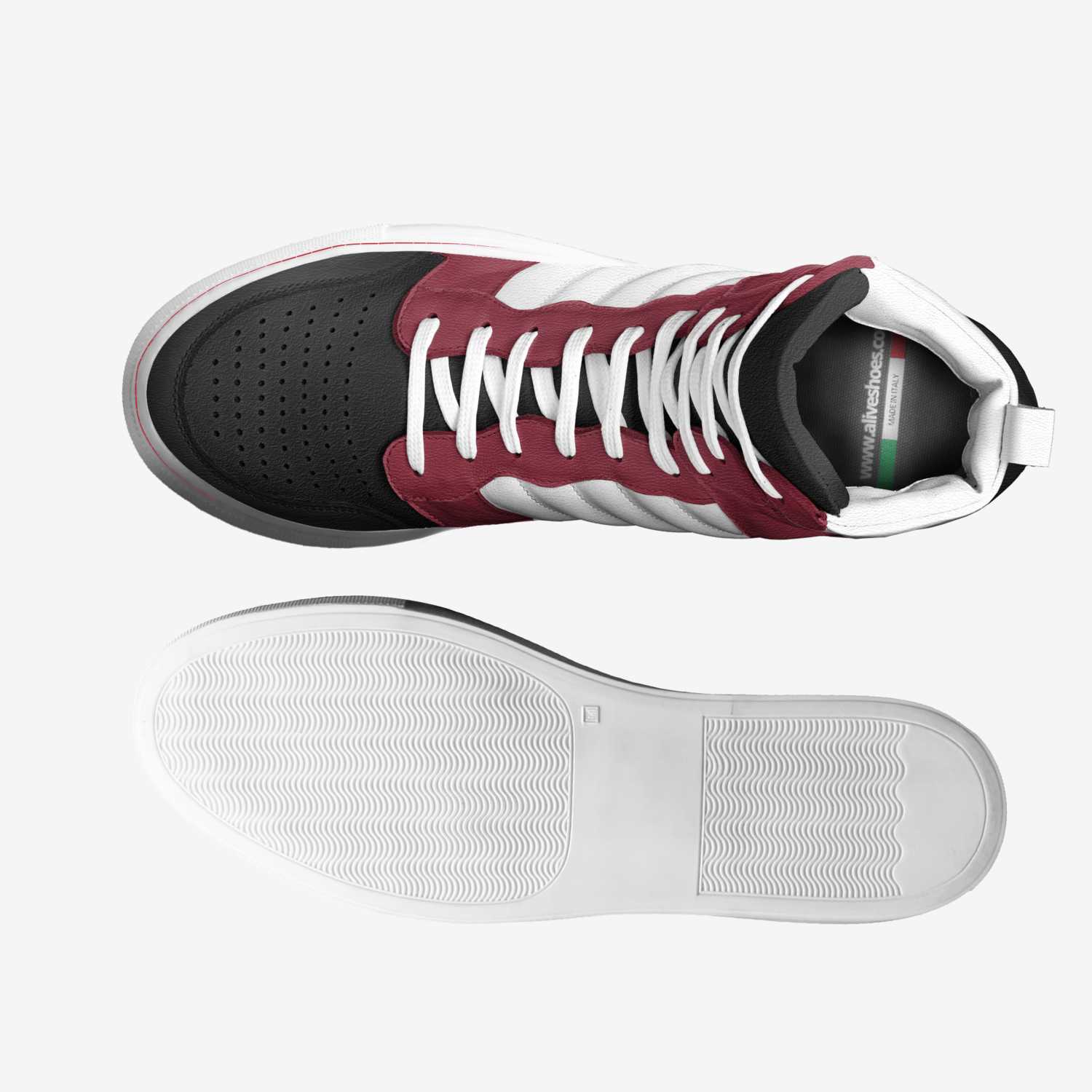 BW custom made in Italy shoes by Bryan Walther | Top view