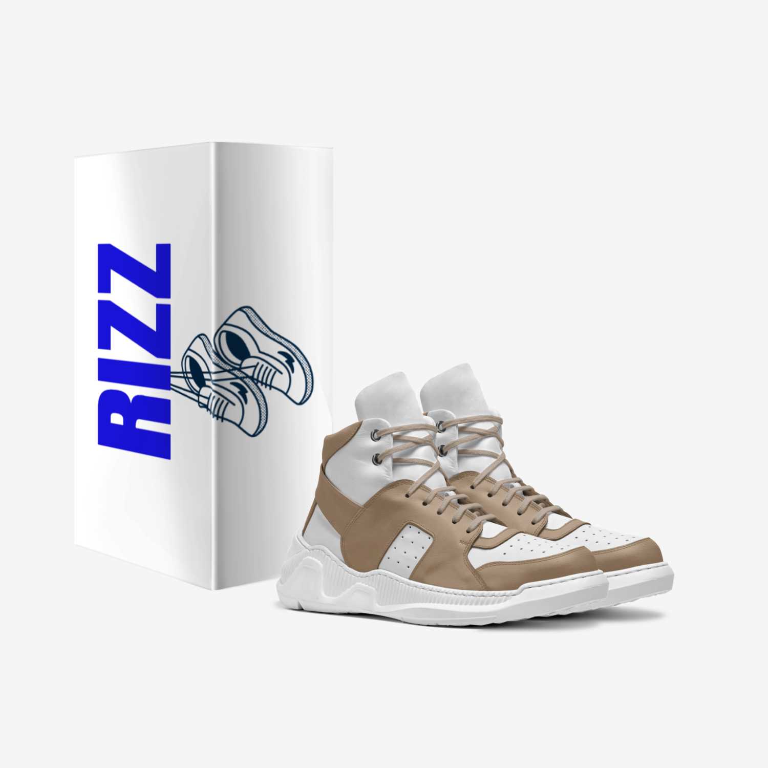 Rizz custom made in Italy shoes by Ikram Ahdade | Box view