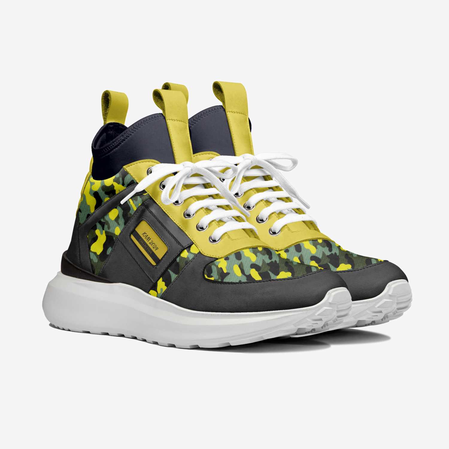 KAM 2024 custom made in Italy shoes by Aminata Kamara | Double view