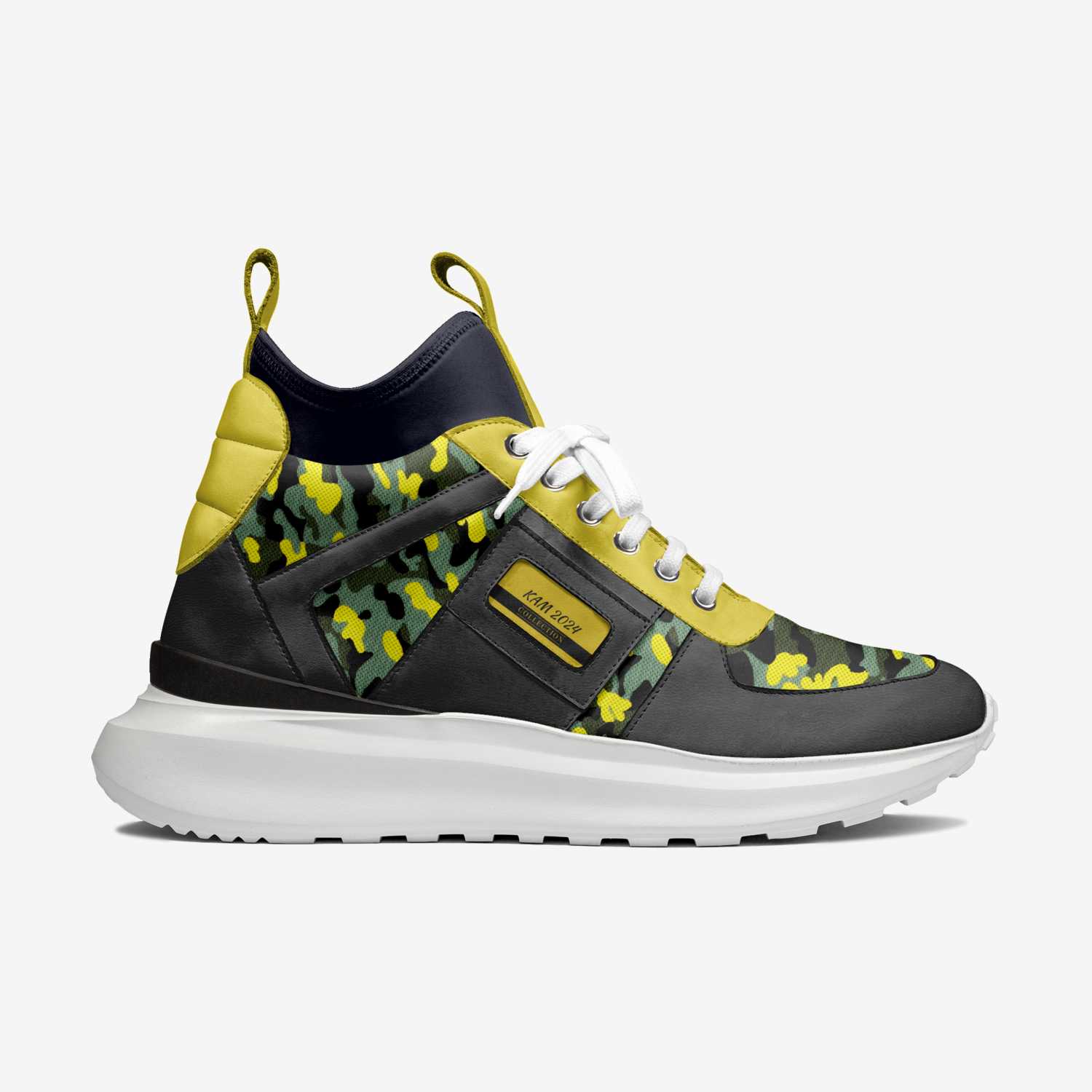 KAM 2024 custom made in Italy shoes by Aminata Kamara | Side view