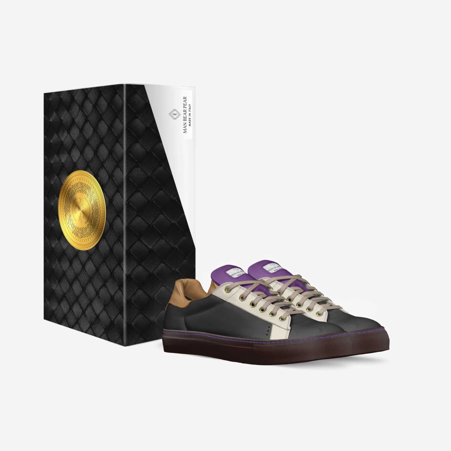 MAN BEAR PEAR custom made in Italy shoes by Najee Chandler | Box view