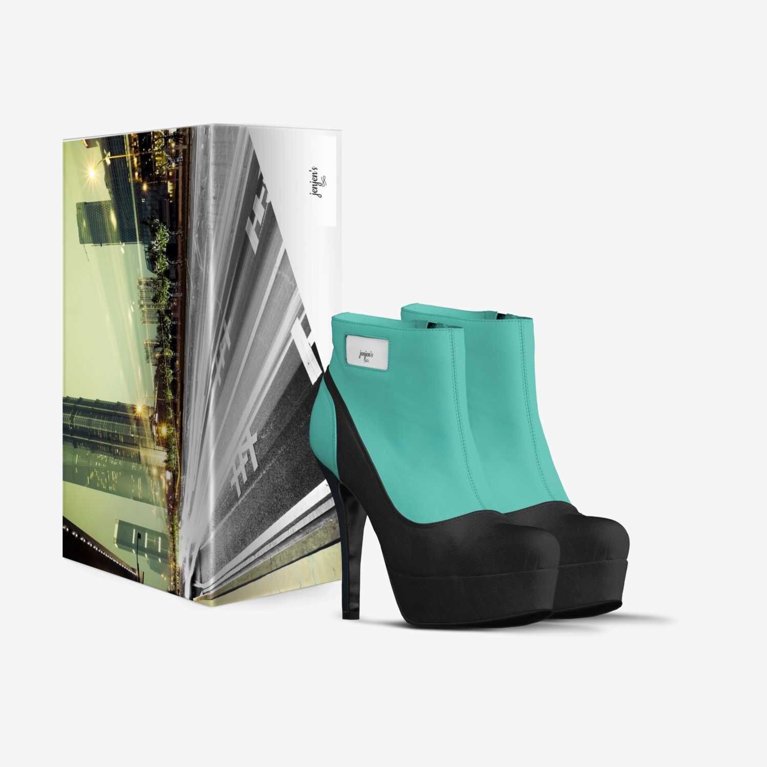 jenjen's custom made in Italy shoes by Yennai Castillo | Box view