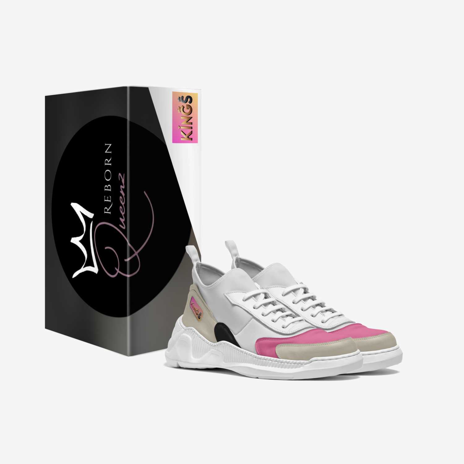 Reborn Queenz custom made in Italy shoes by Rich King | Box view