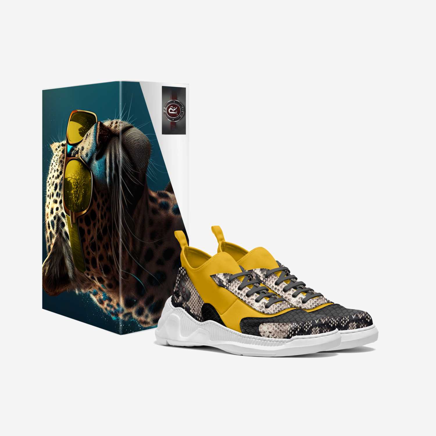Razza Runner custom made in Italy shoes by Rich King | Box view
