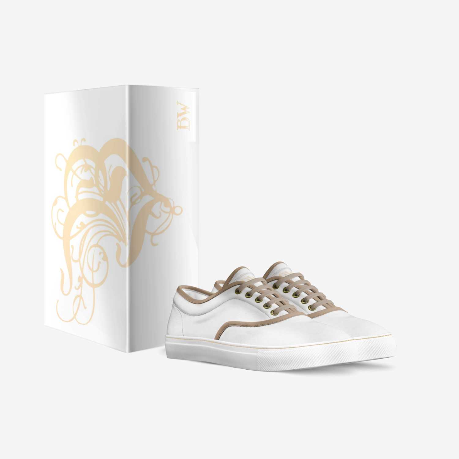 Victory-White custom made in Italy shoes by Garrett Berlier | Box view