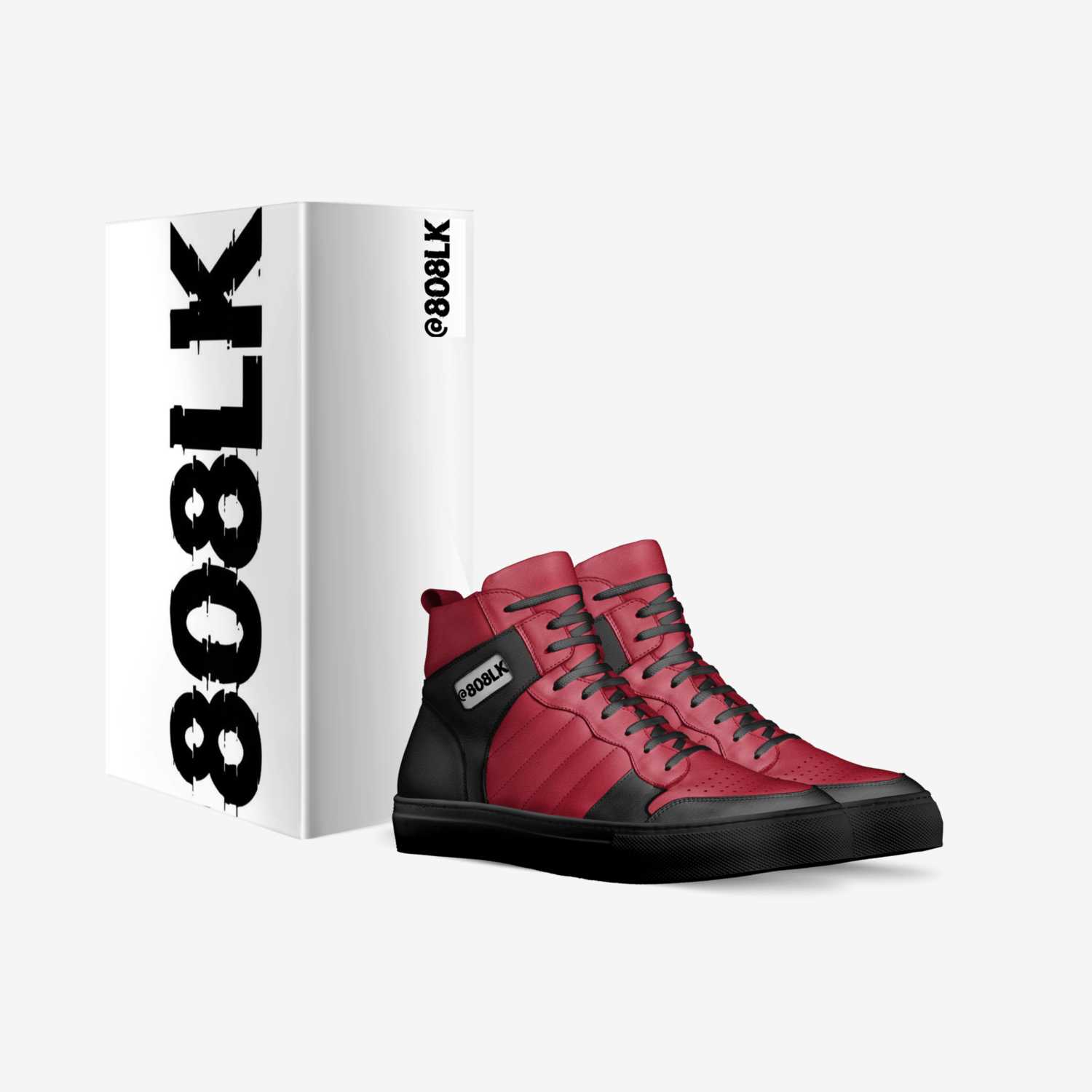 RossO.1 custom made in Italy shoes by 808lk | Box view
