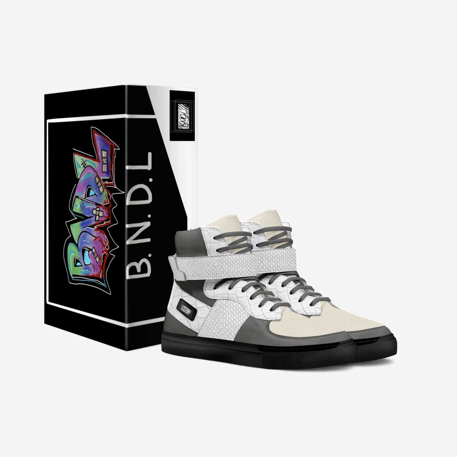 BNDL custom made in Italy shoes by Andre Cleveland | Box view