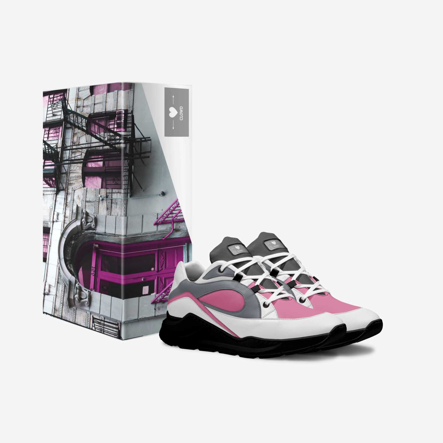 Clowd  custom made in Italy shoes by Tiffany Kramer | Box view