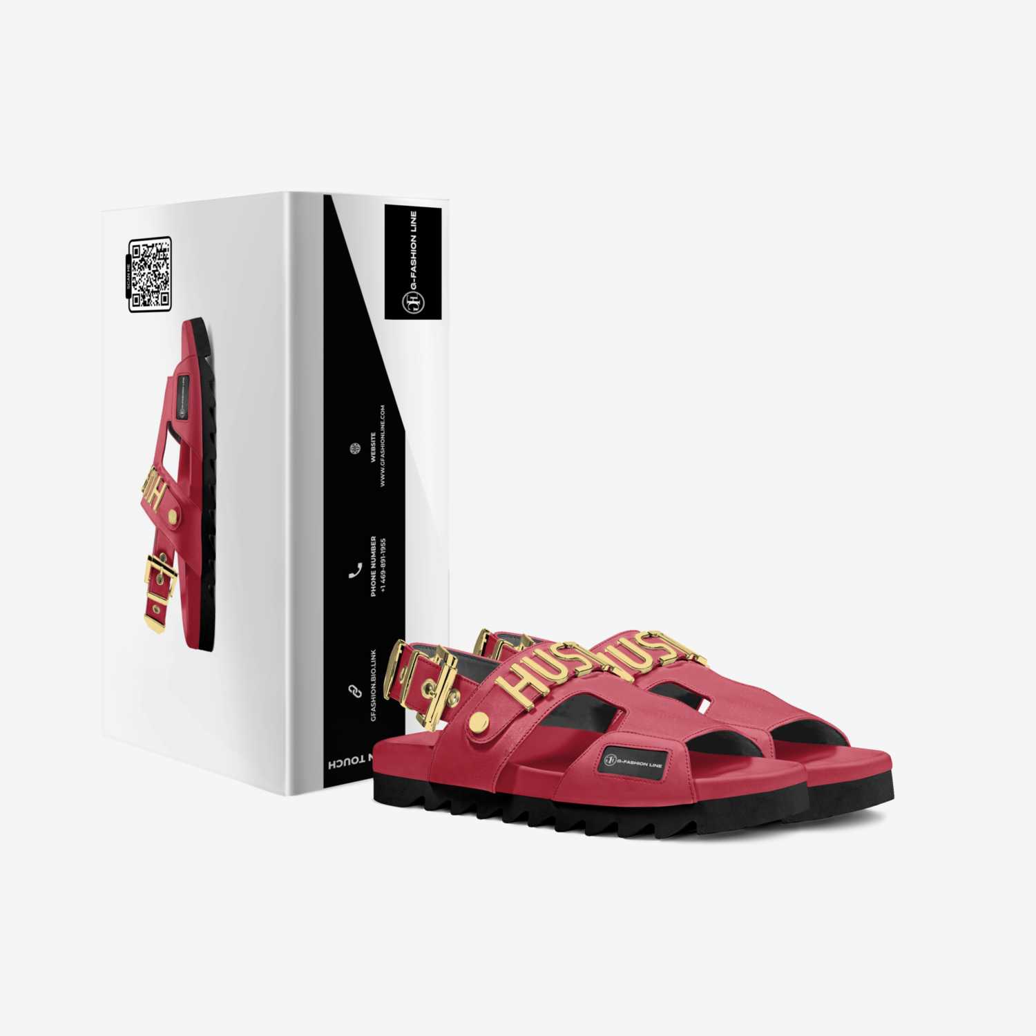 GFL custom made in Italy shoes by Gilbert Ngyia | Box view