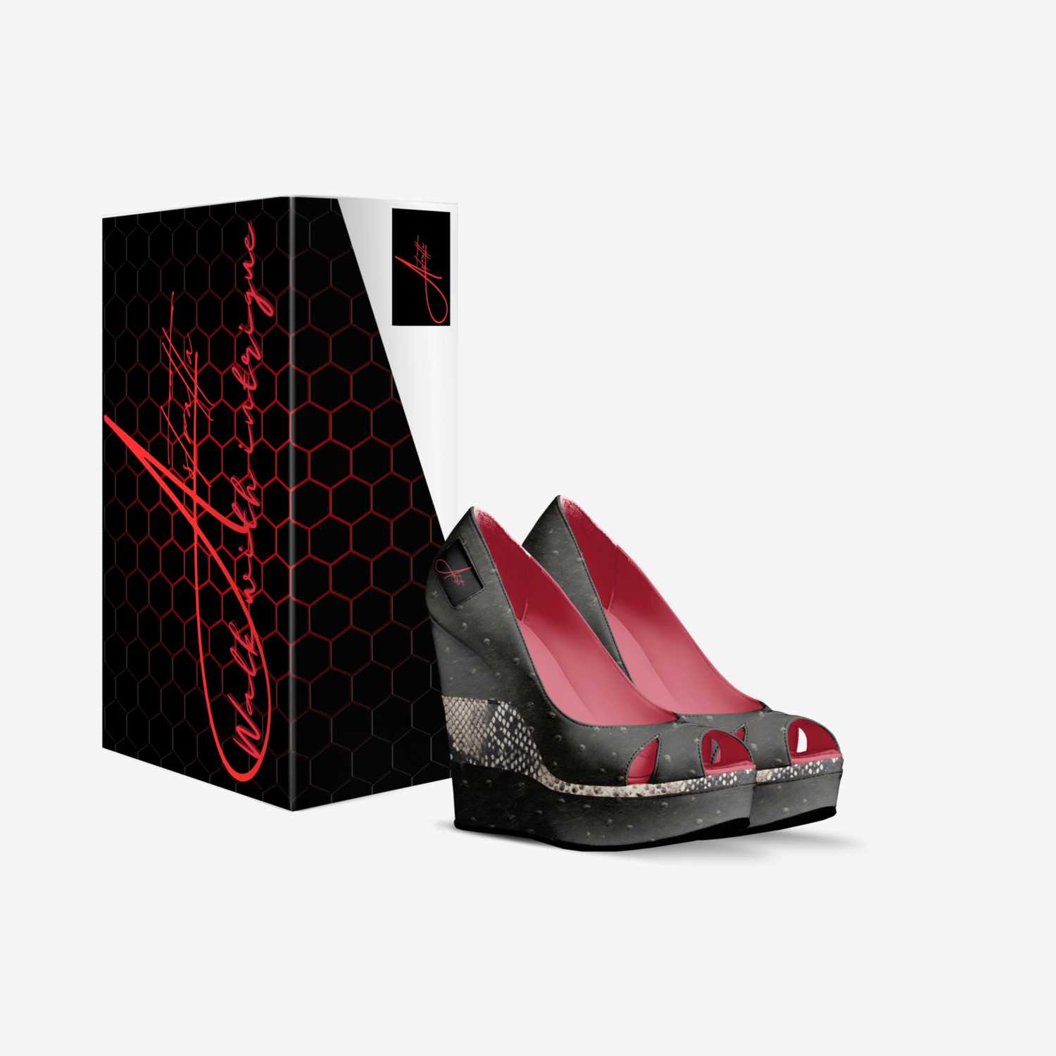 Astratta custom made in Italy shoes by Tiffany Guido | Box view