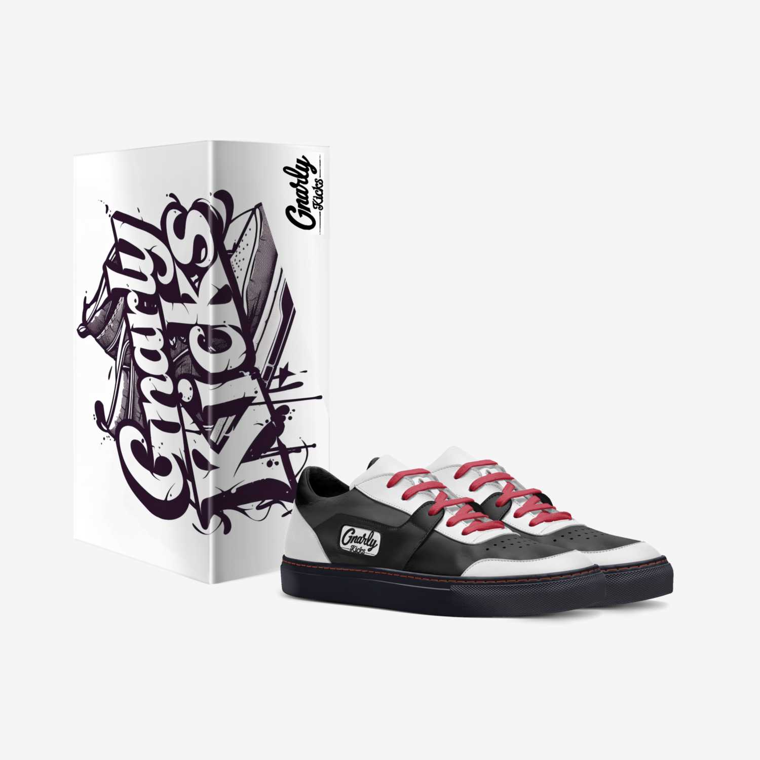 Darkside Slips custom made in Italy shoes by Willow Wagner | Box view
