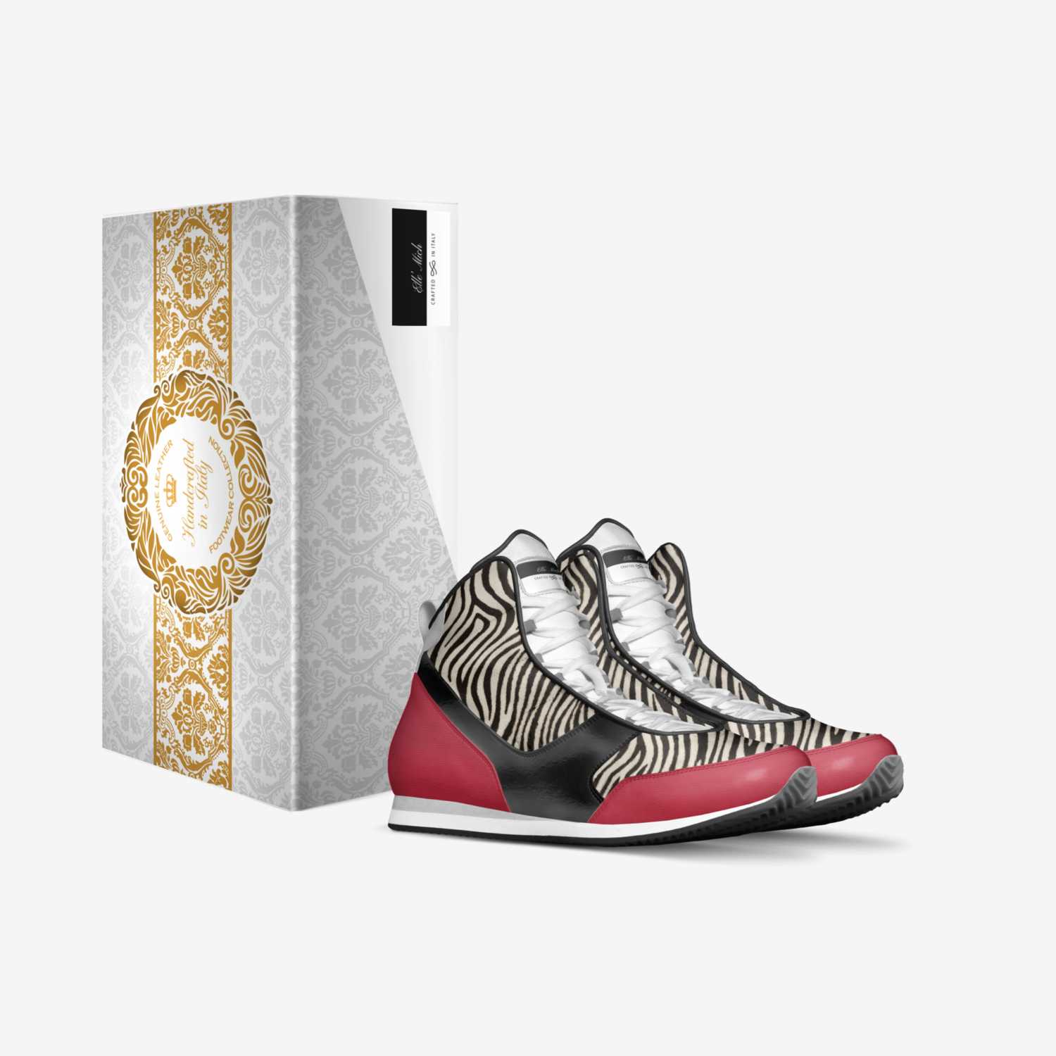 Elle' Mich custom made in Italy shoes by Michelle Thomason | Box view