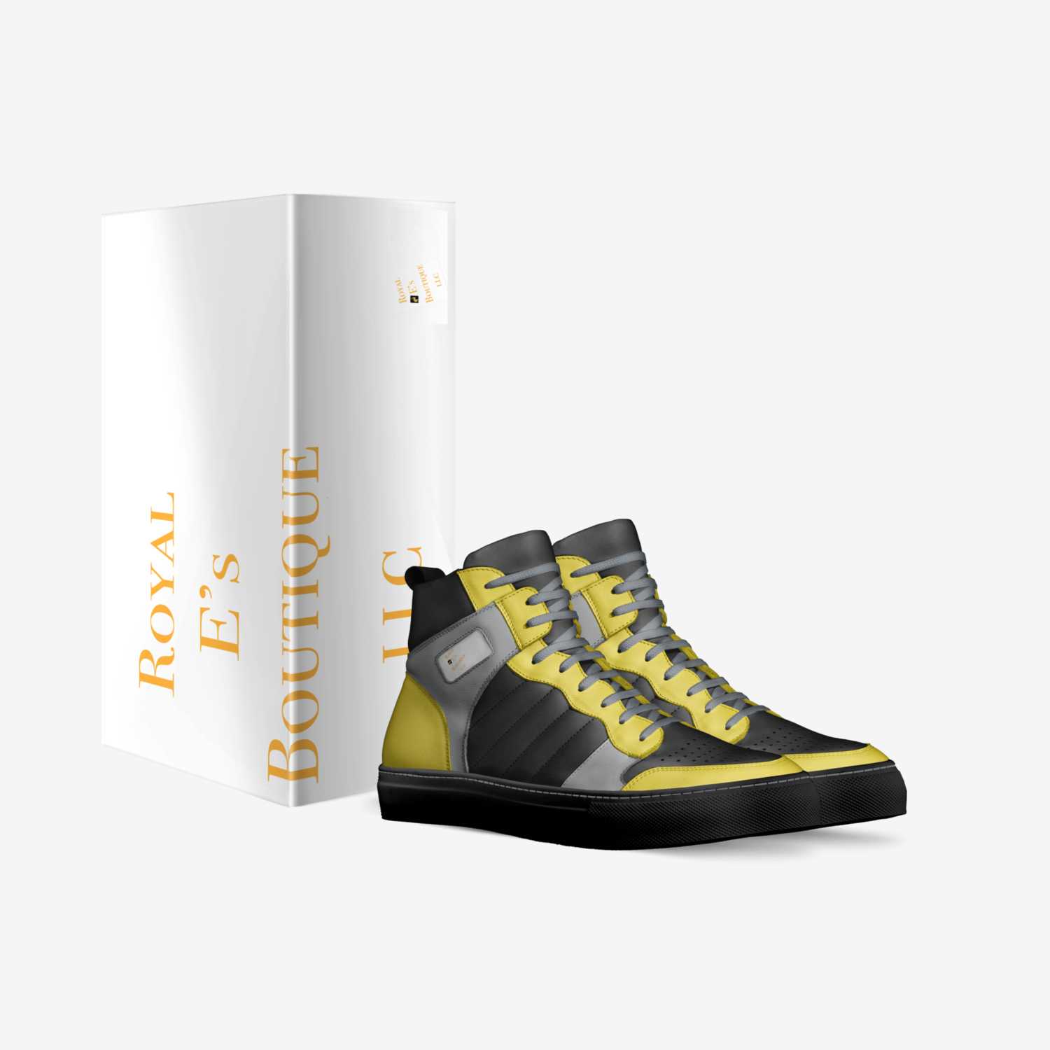 Royal E's Boutique custom made in Italy shoes by Eboni Harris | Box view
