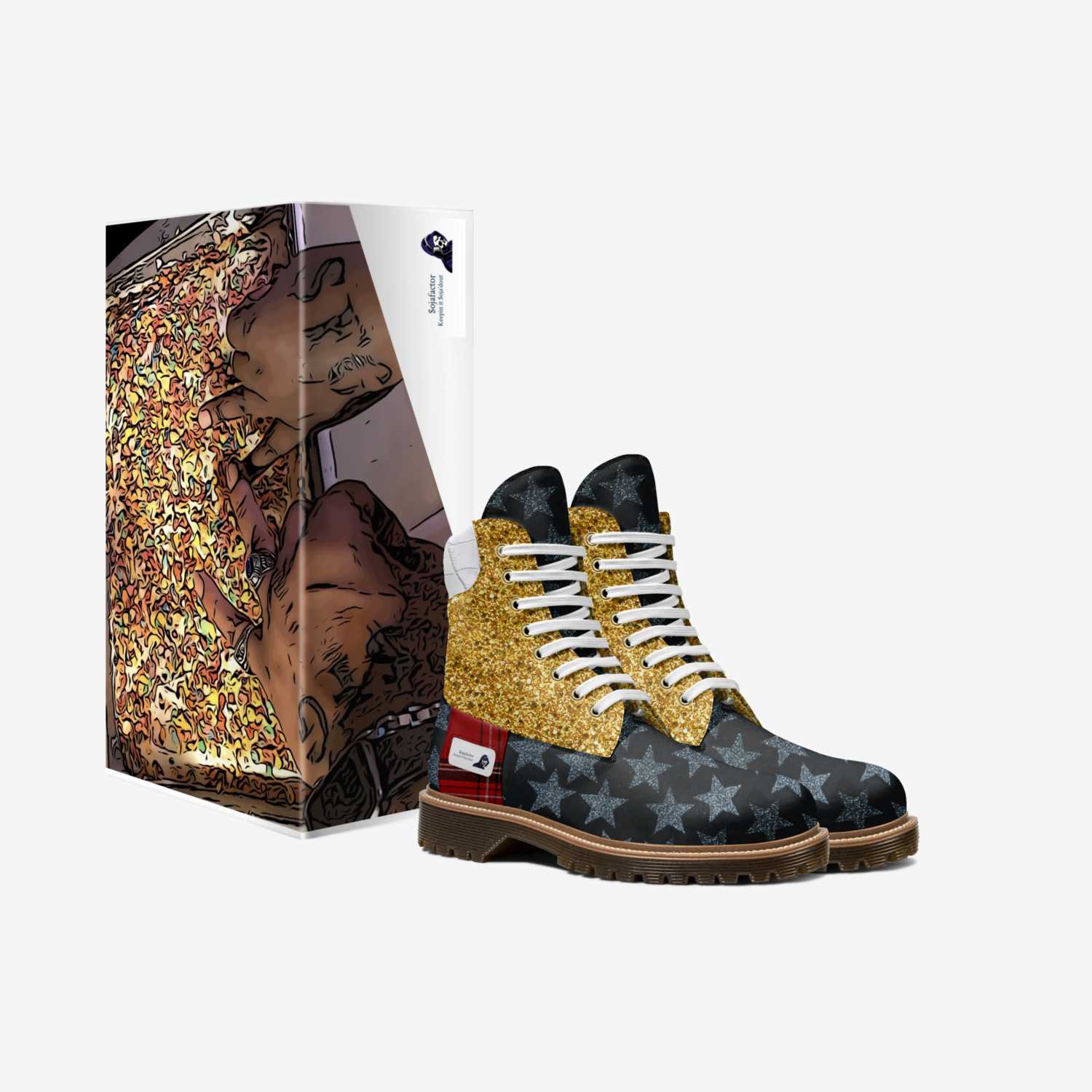 Da $ojafactorz 3.5 custom made in Italy shoes by Yum Yum$oja | Box view