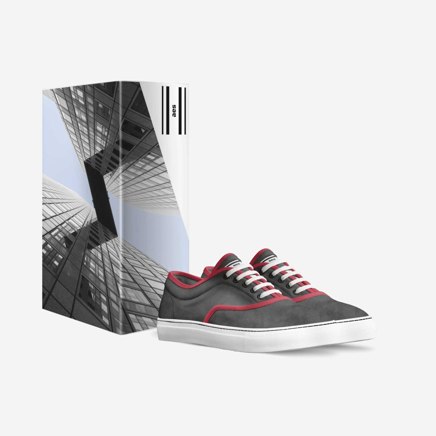 aes custom made in Italy shoes by Ardel Tumbaga | Box view