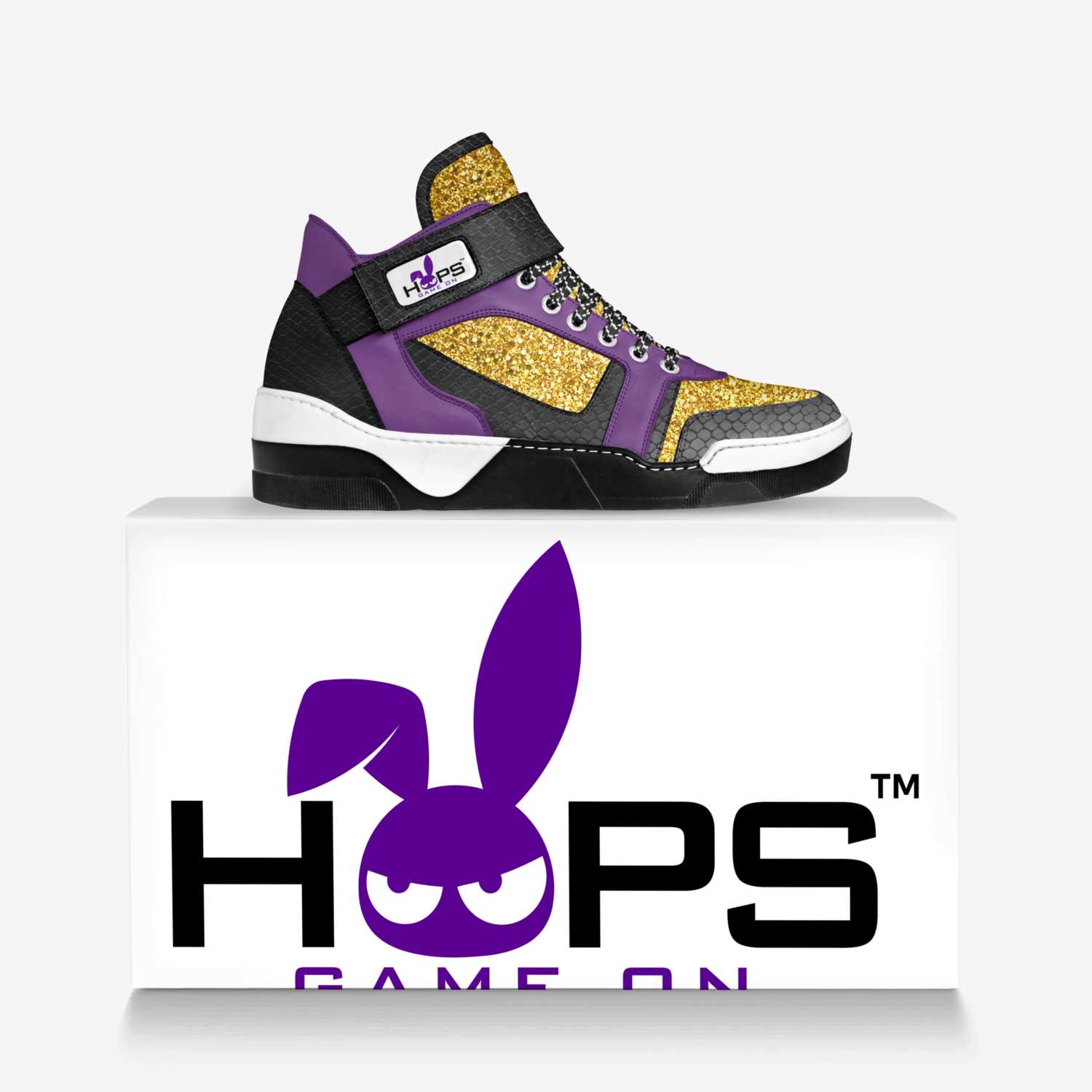 HOPS custom made in Italy shoes by Isaiah Ben Israel | Over box view