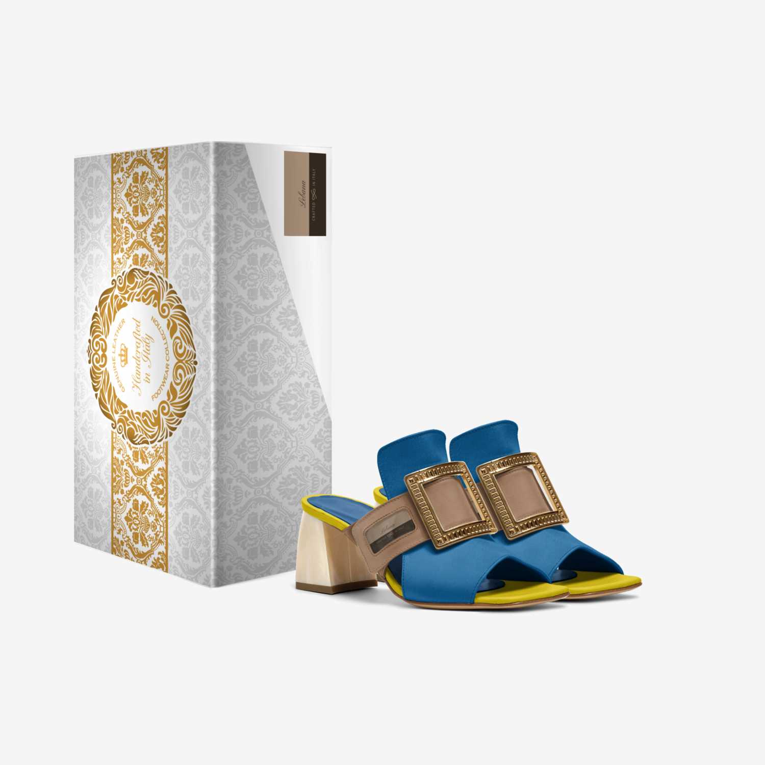 Lebana custom made in Italy shoes by Lee Hostick | Box view