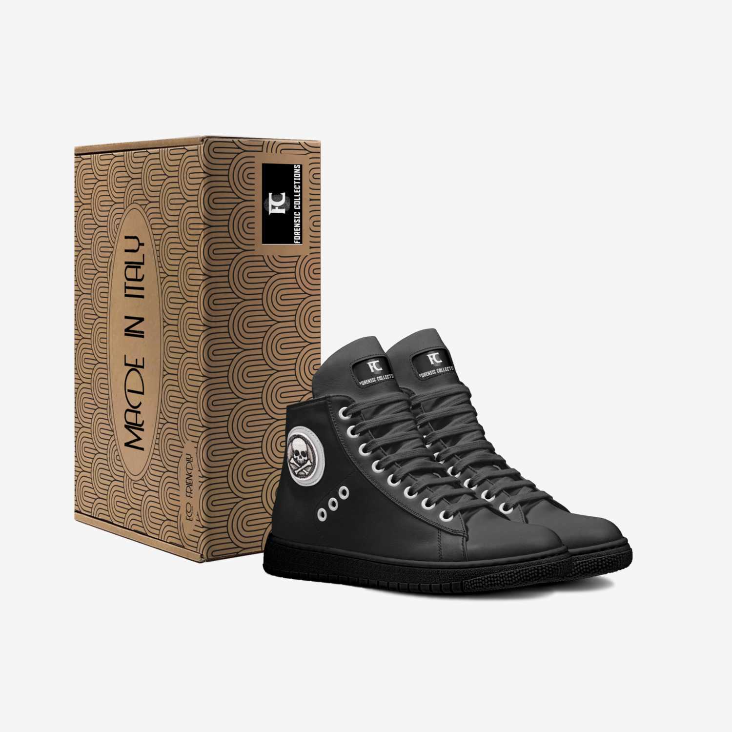 Forensics  custom made in Italy shoes by Forensic Collections | Box view