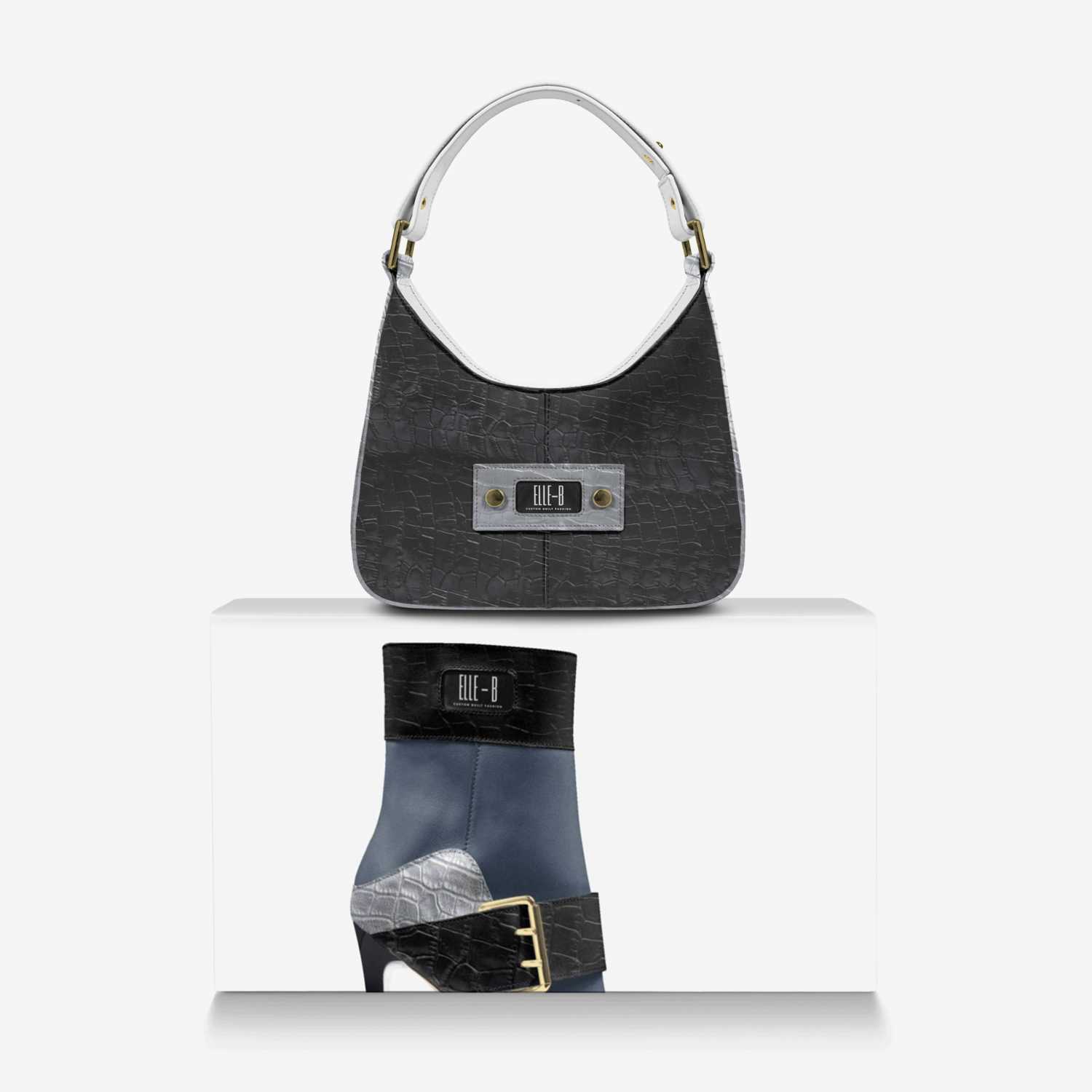 ELLE-B custom made in Italy design by Mister Bonafide | Over box view