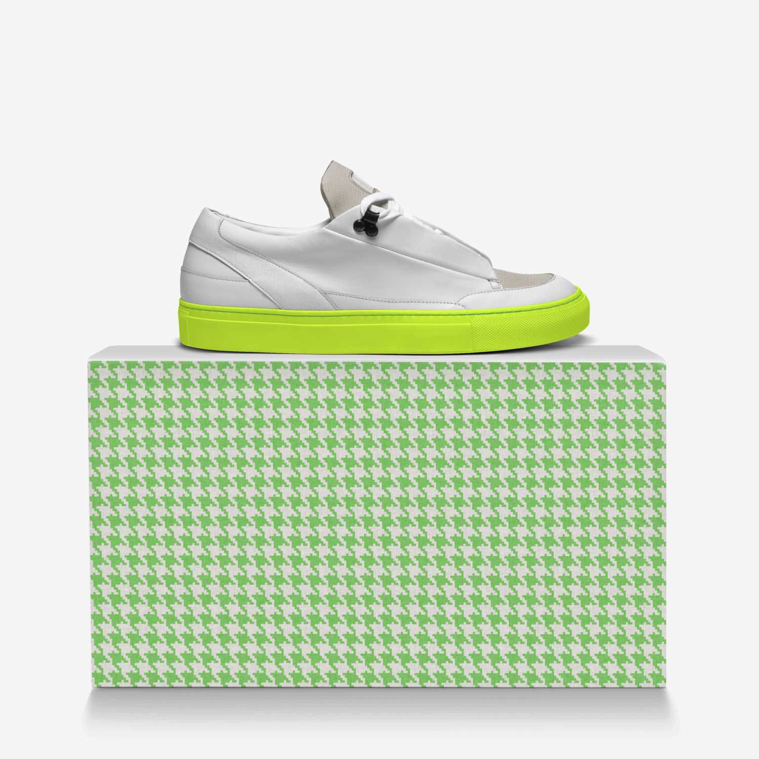 Born Raised Stayed custom made in Italy shoes by Laurie Beth Kesterson | Over box view