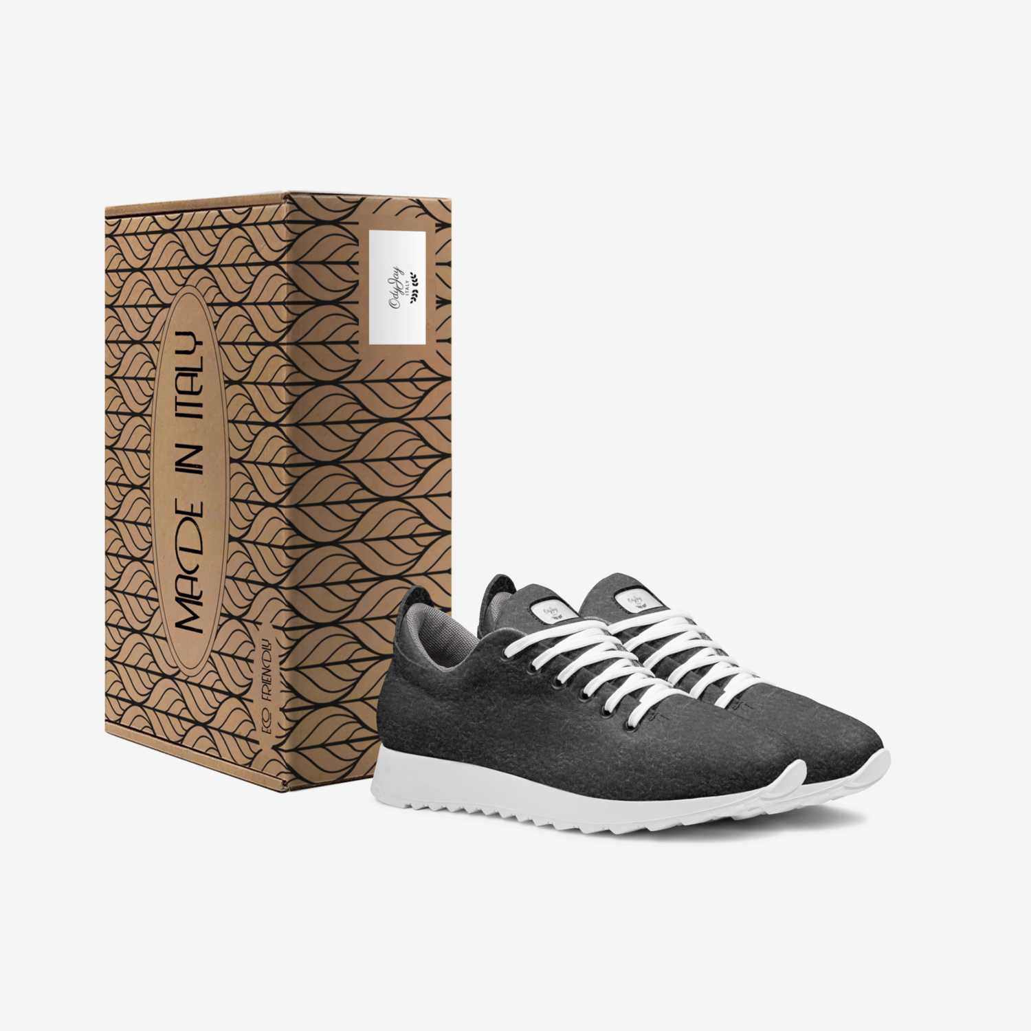 OdyJay custom made in Italy shoes by Isis Velazquez | Box view