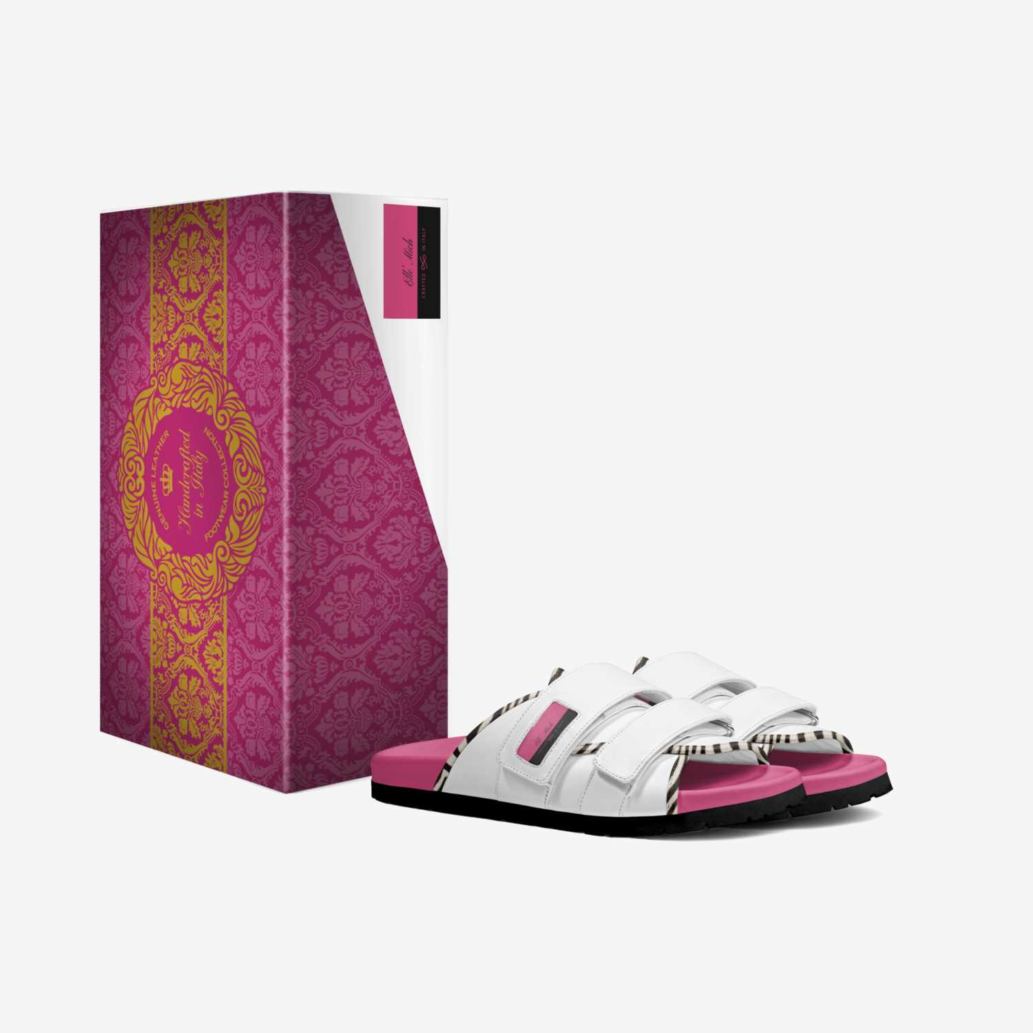 Elle' Mich custom made in Italy shoes by Michelle Thomason | Box view