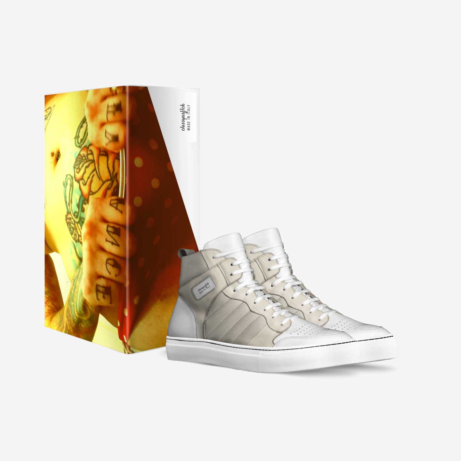 classyasf1ck custom made in Italy shoes by Savannah Warren Lebeau | Box view