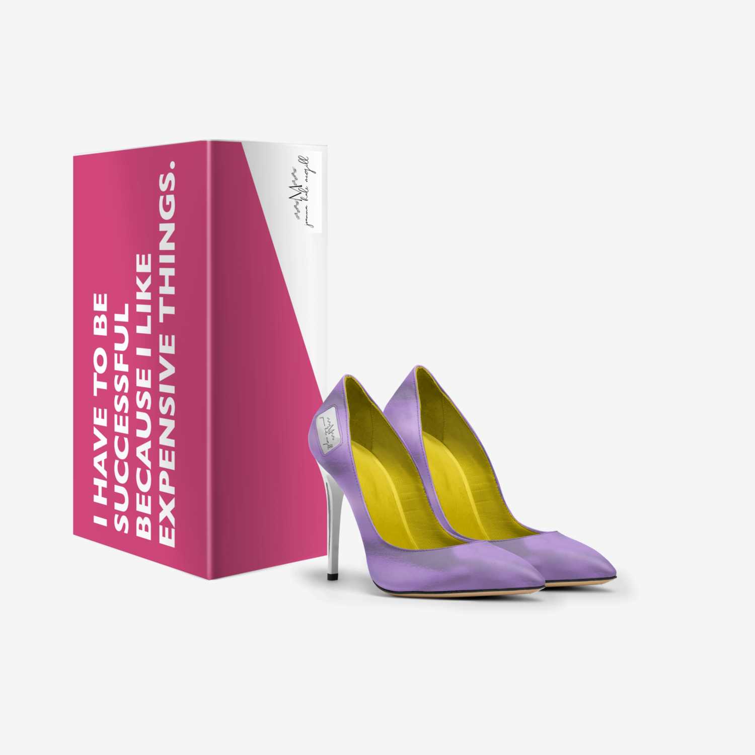 Let's Strut custom made in Italy shoes by Joanna Mcgill | Box view