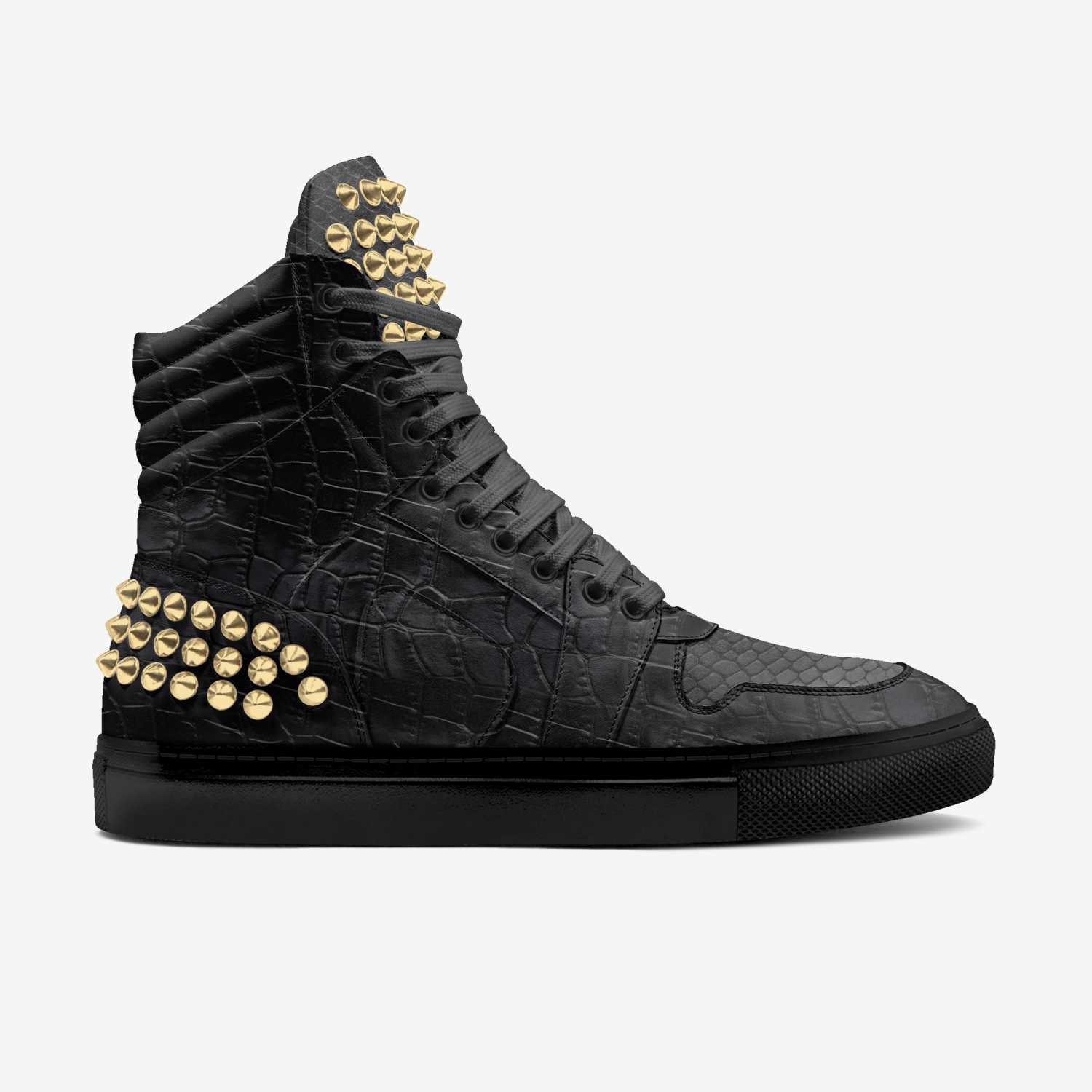 Isaac Carver custom made in Italy shoes by Myke Bizzell | Side view