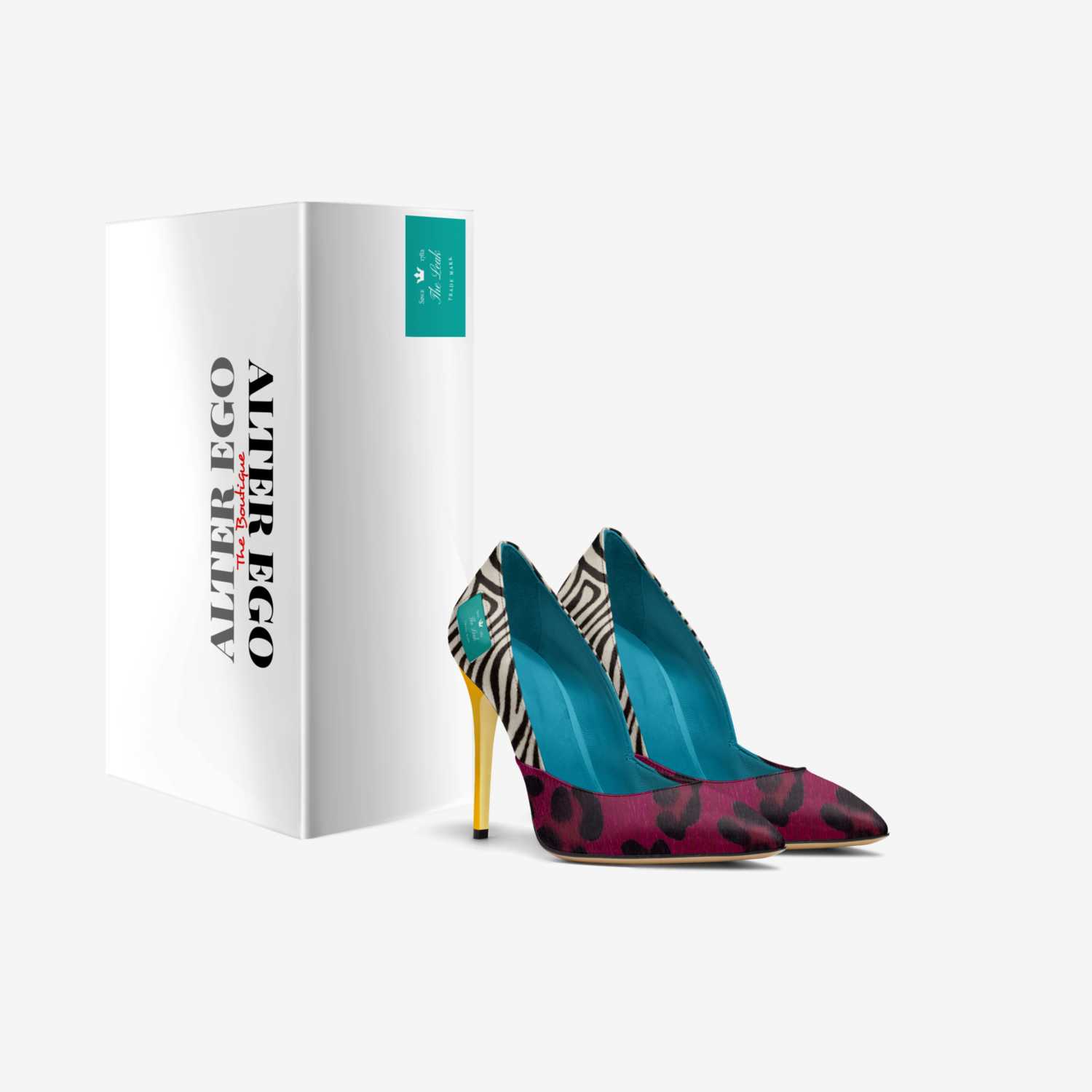 The Leak custom made in Italy shoes by Saleaka Lyons | Box view