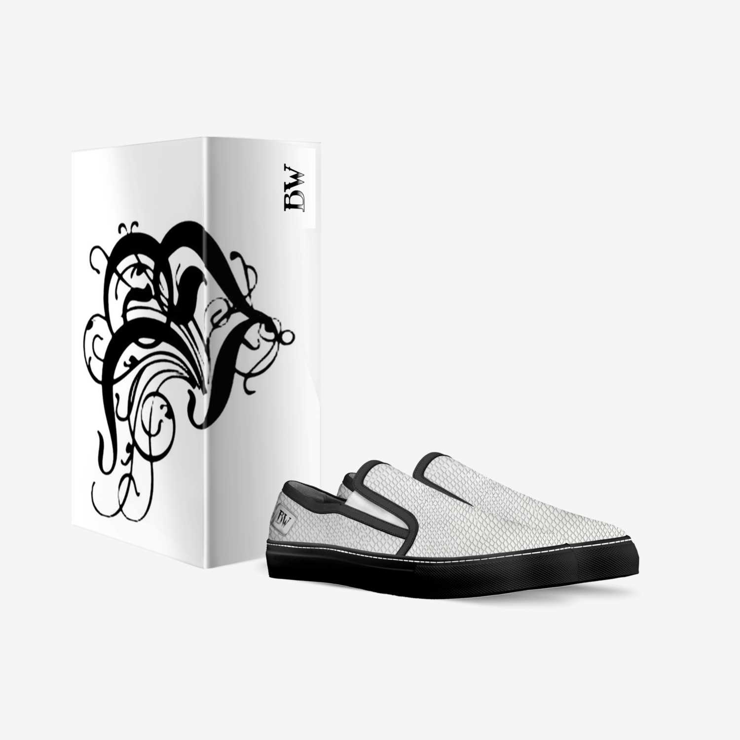 $lides-Black custom made in Italy shoes by Garrett Berlier | Box view
