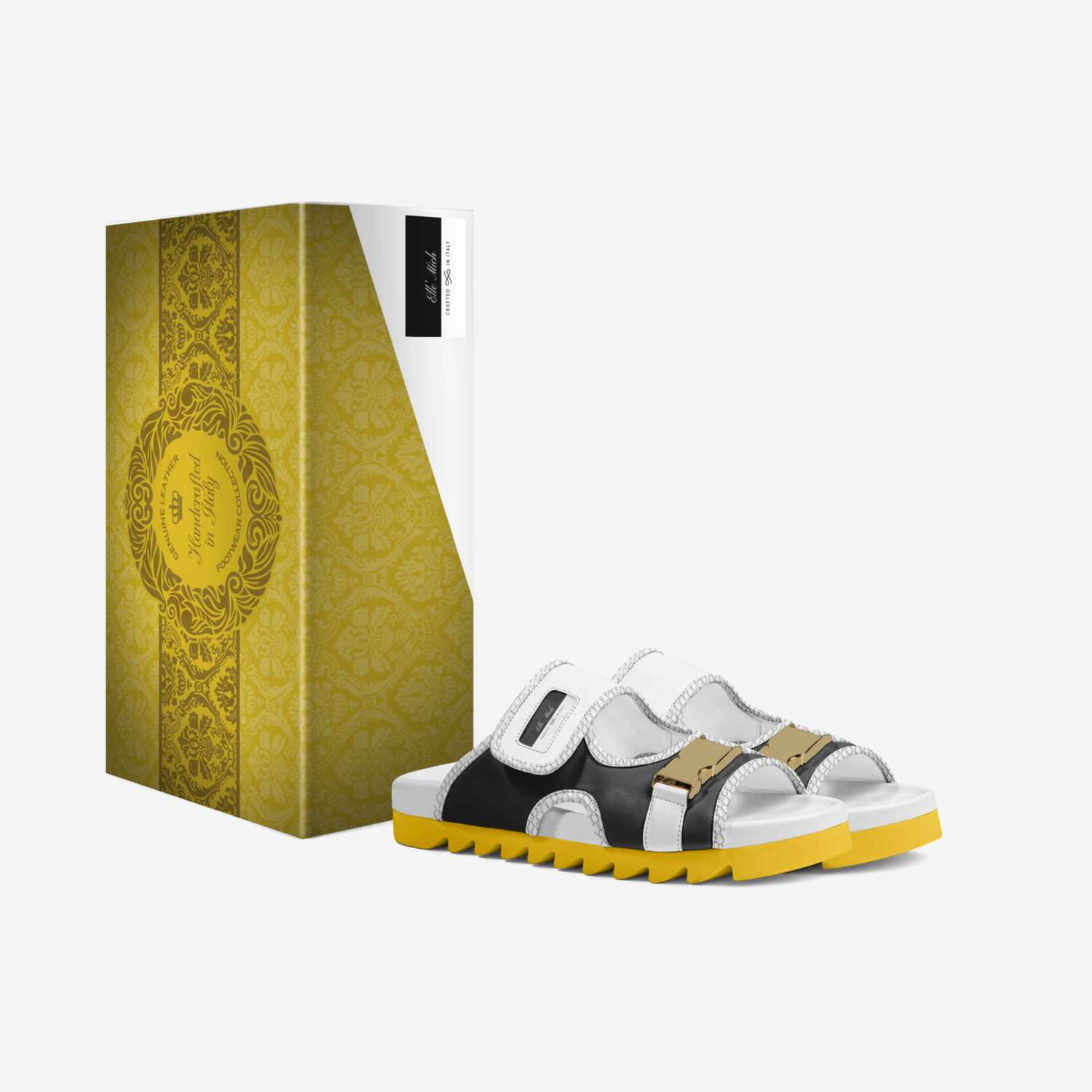 Elle' Mich custom made in Italy shoes by Michelle Thomason | Box view